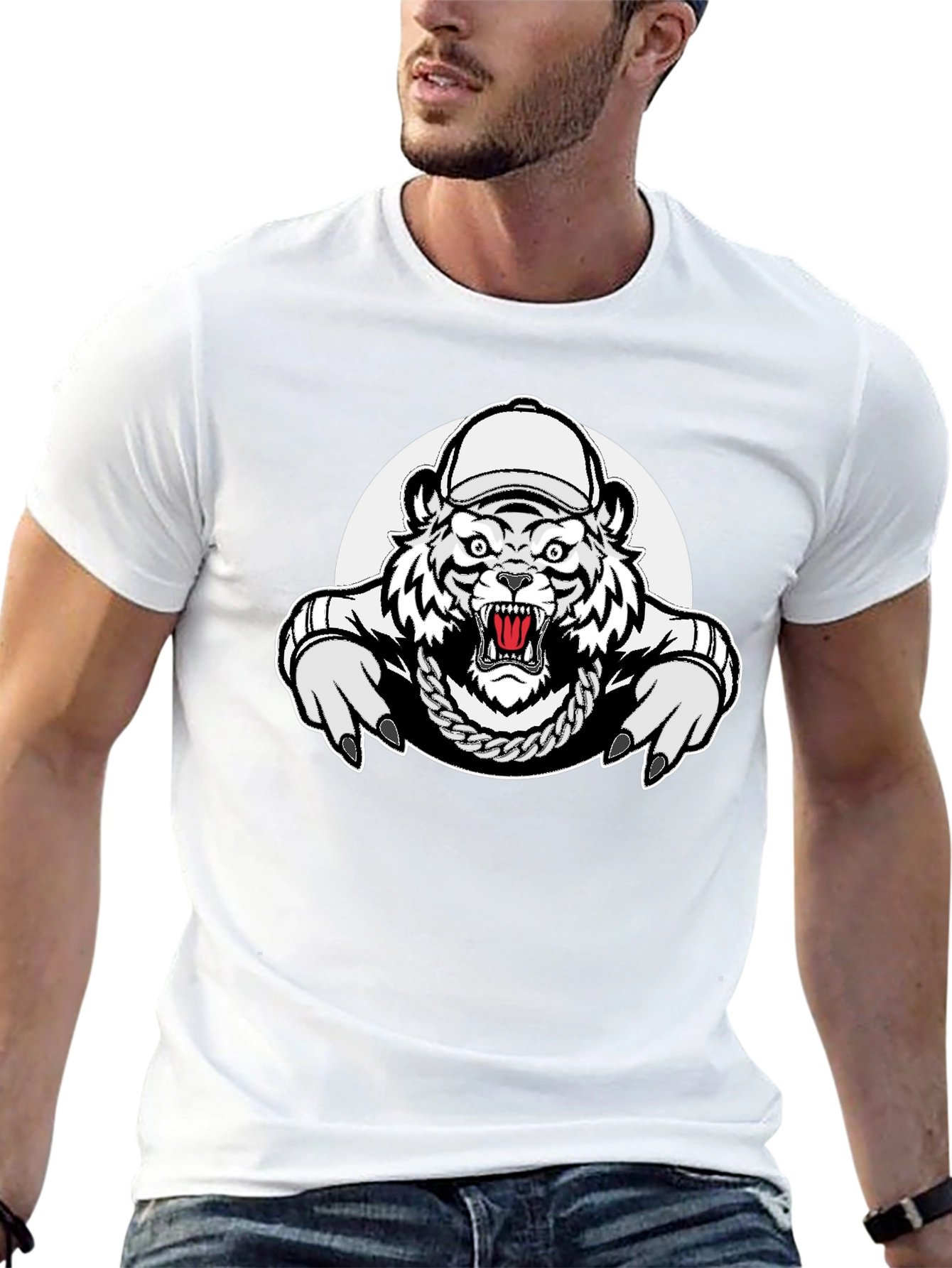 Tiger Hip Hop T-Shirt - Urban Style