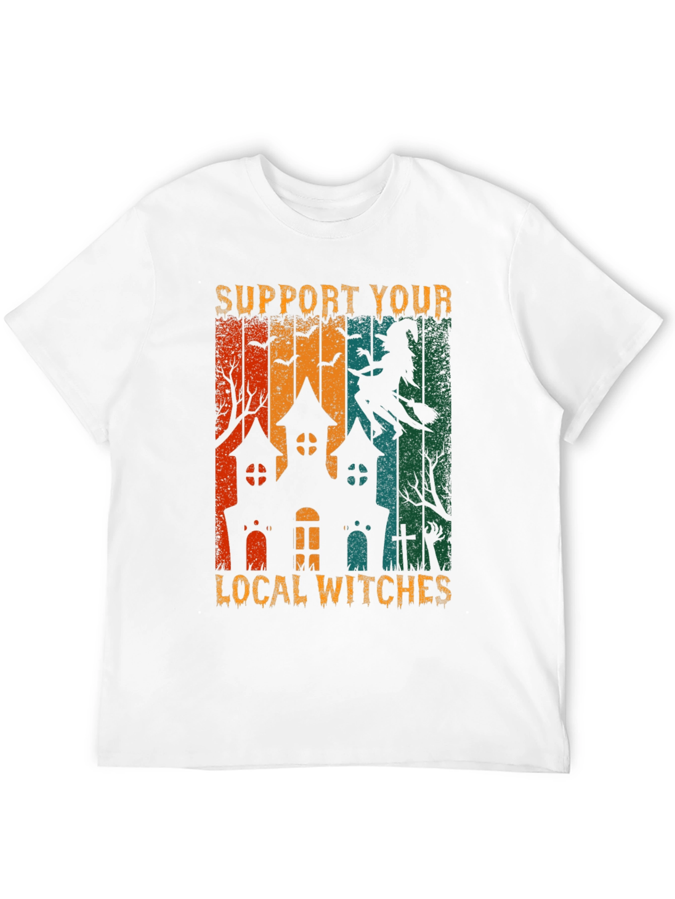 Support Your Local Witches Halloween T-Shirt