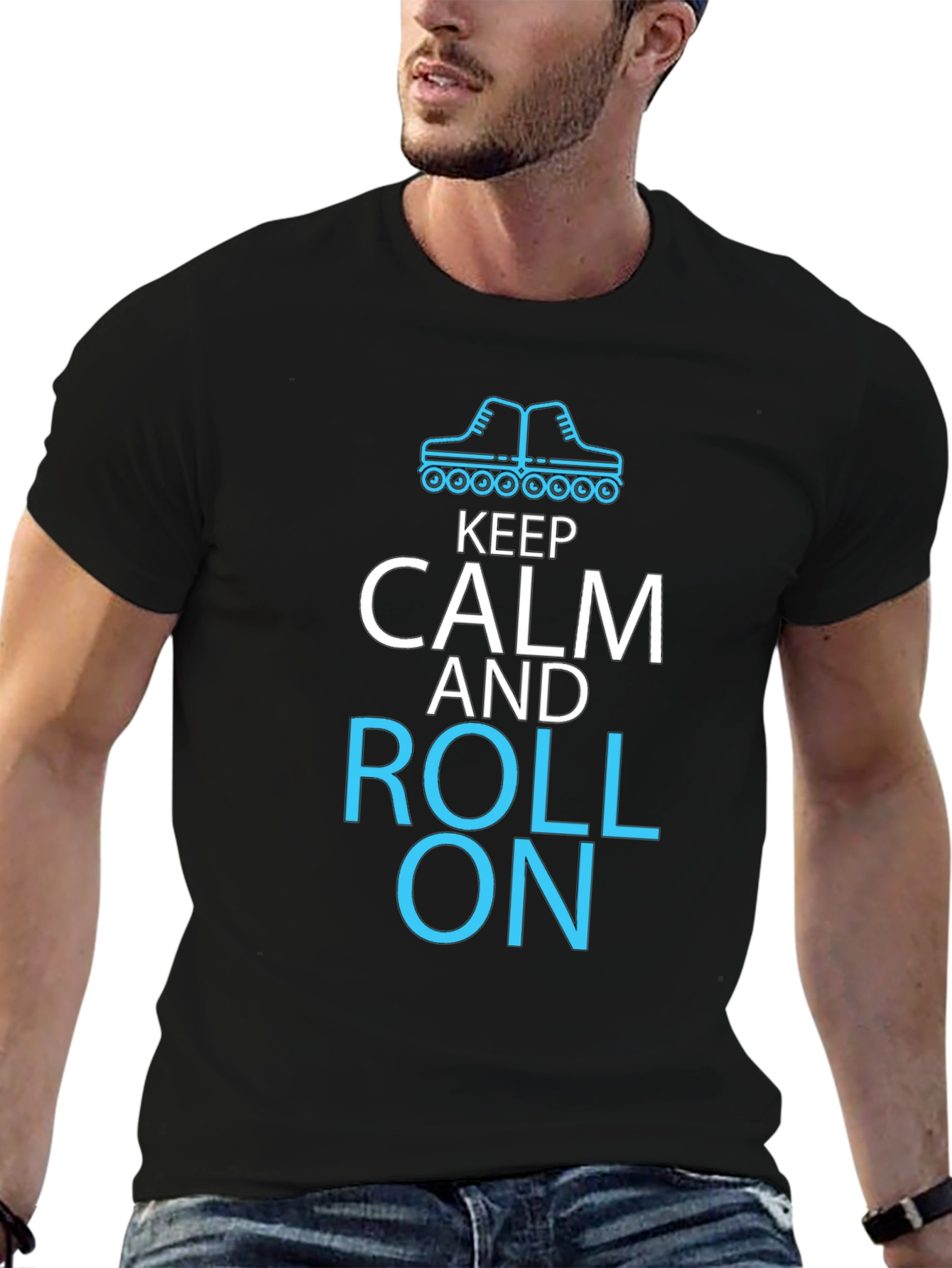 Keep Calm and Roll On T-Shirt