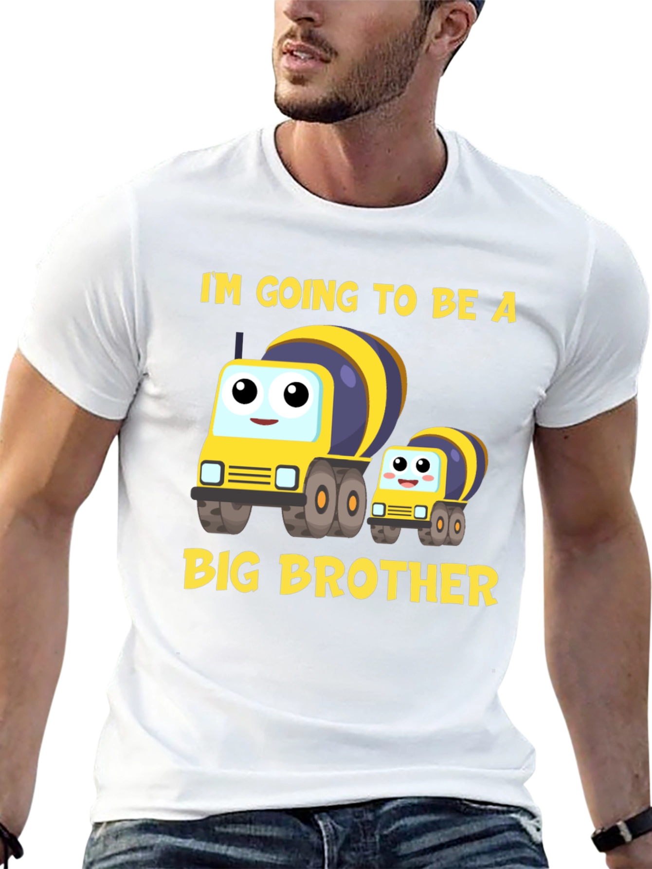 Big Brother Concrete Truck T-Shirt