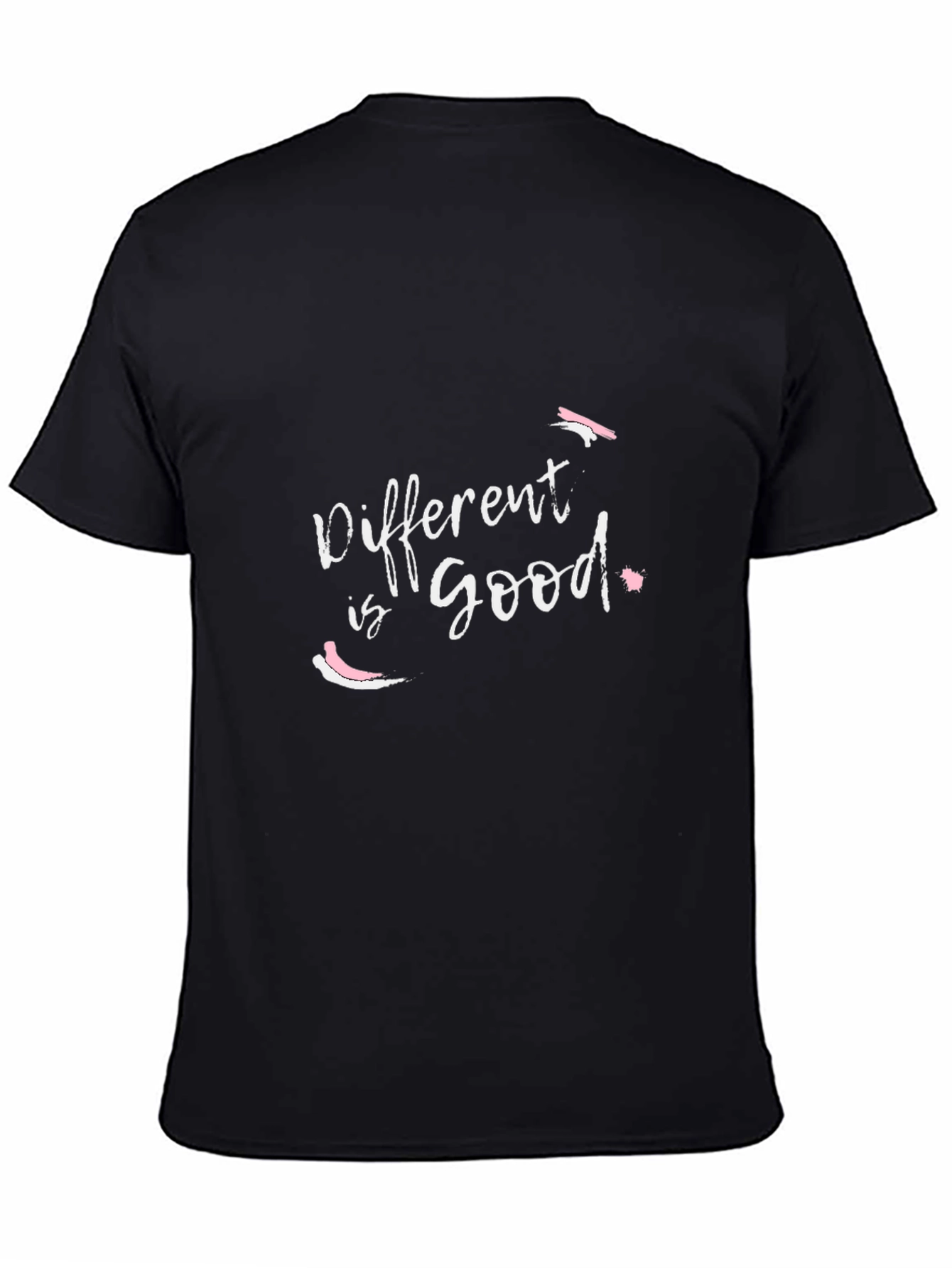 Different is Good Black T-Shirt