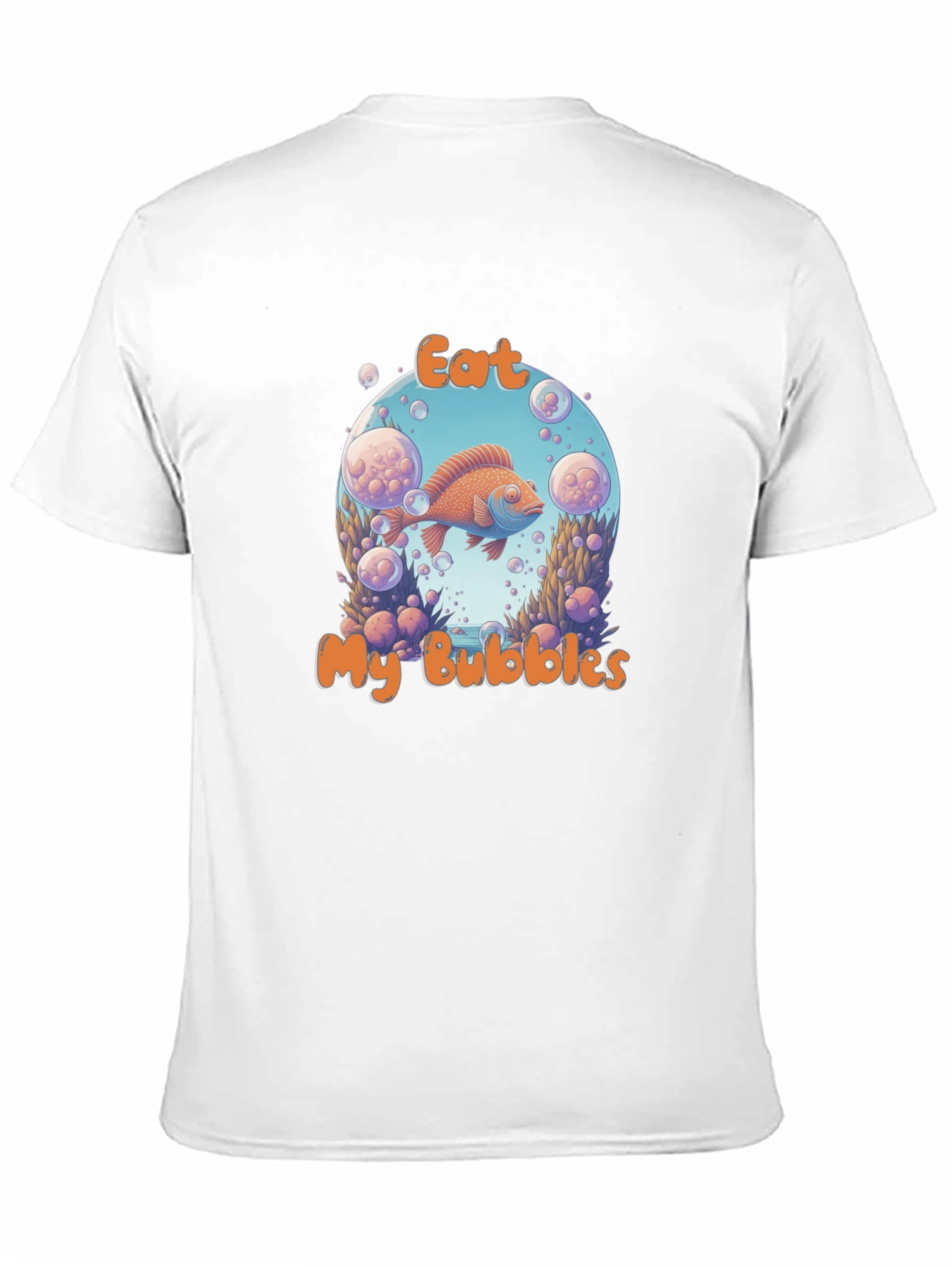Eat My Bubbles Graphic Tee - Black