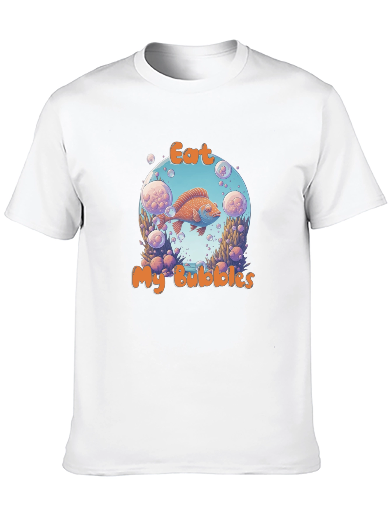 Eat My Bubbles Graphic Tee - Black