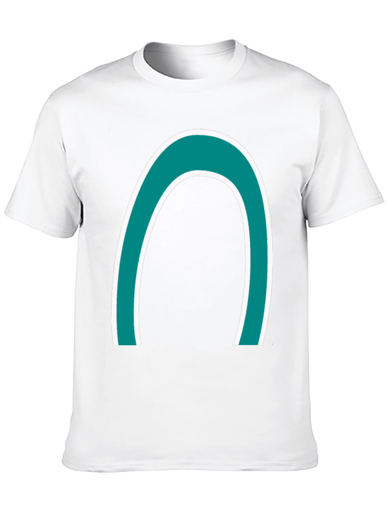 Bold Arch Graphic Tee - Casual Style