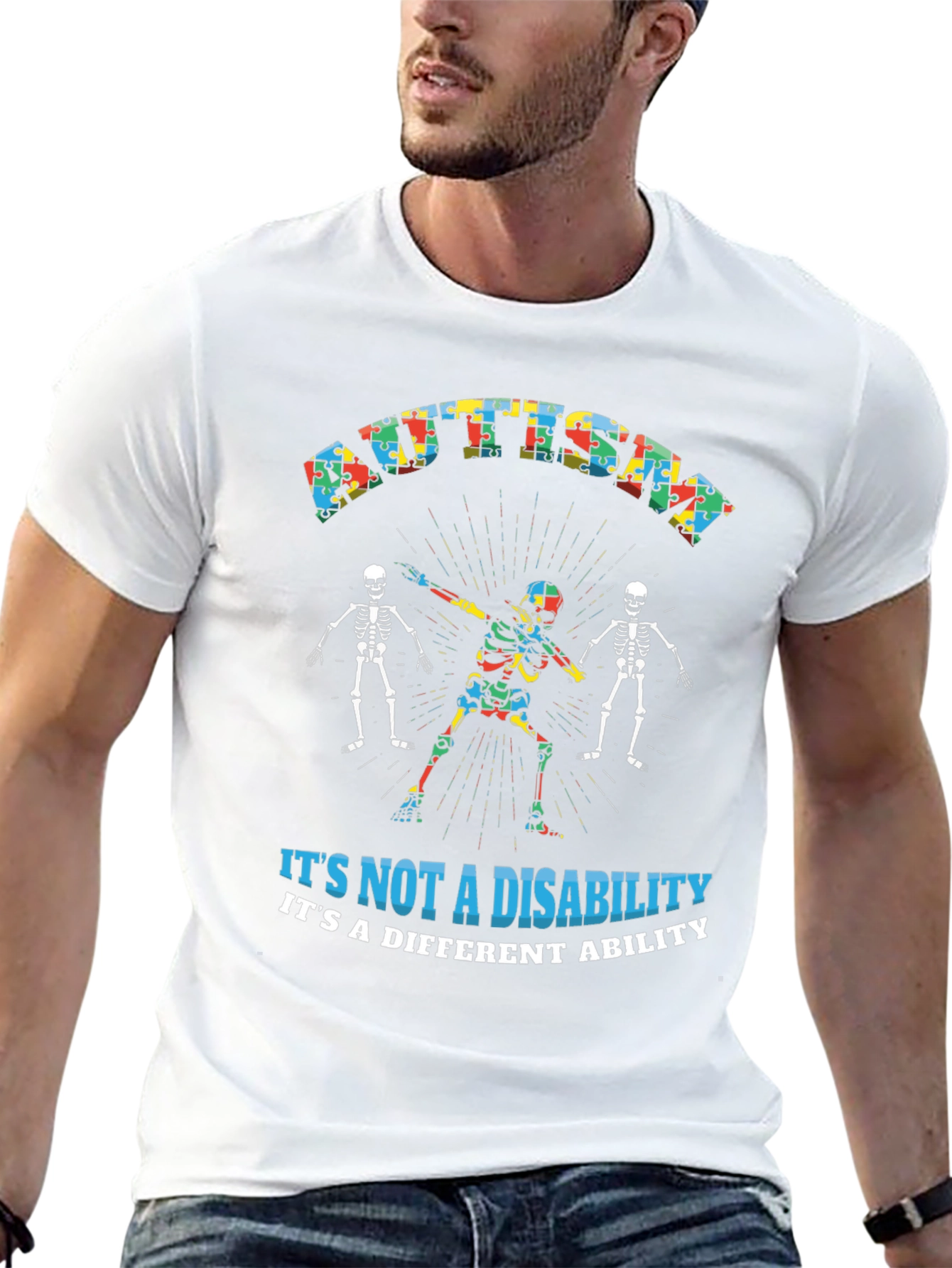 Autism Awareness T-Shirt - Different Ability