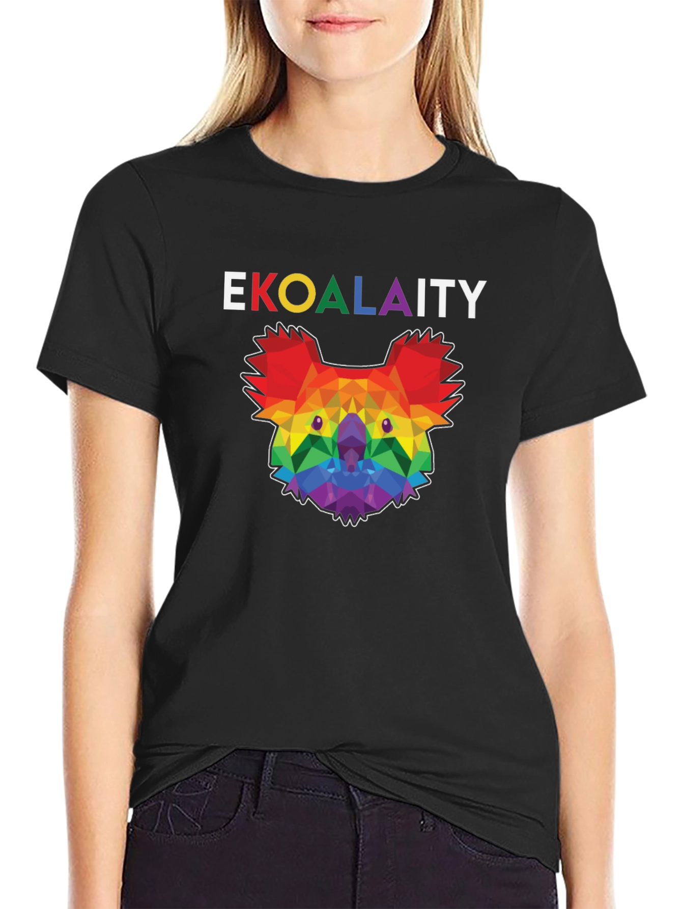 EKOALAITY Pride Rainbow Graphic Tee