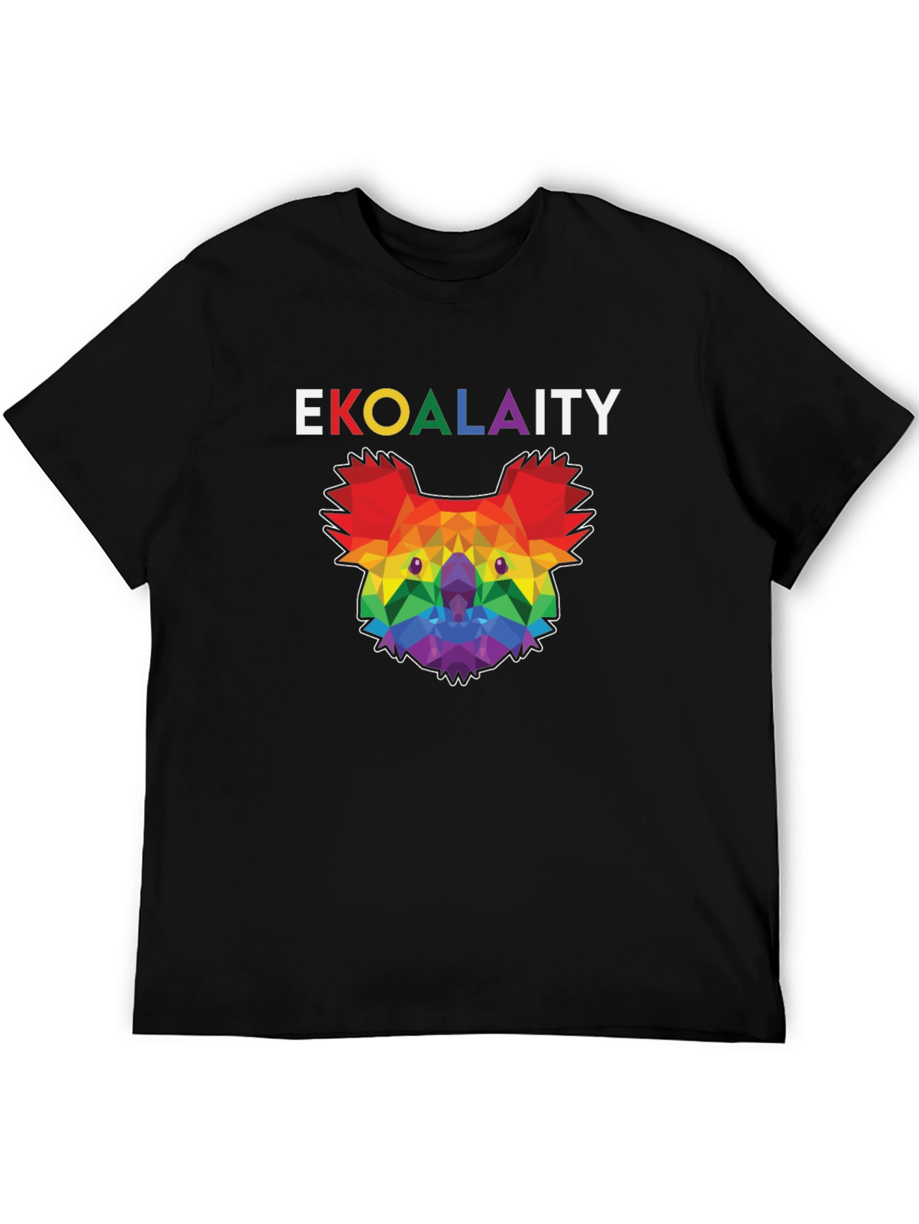 EKOALAITY Pride Rainbow Graphic Tee