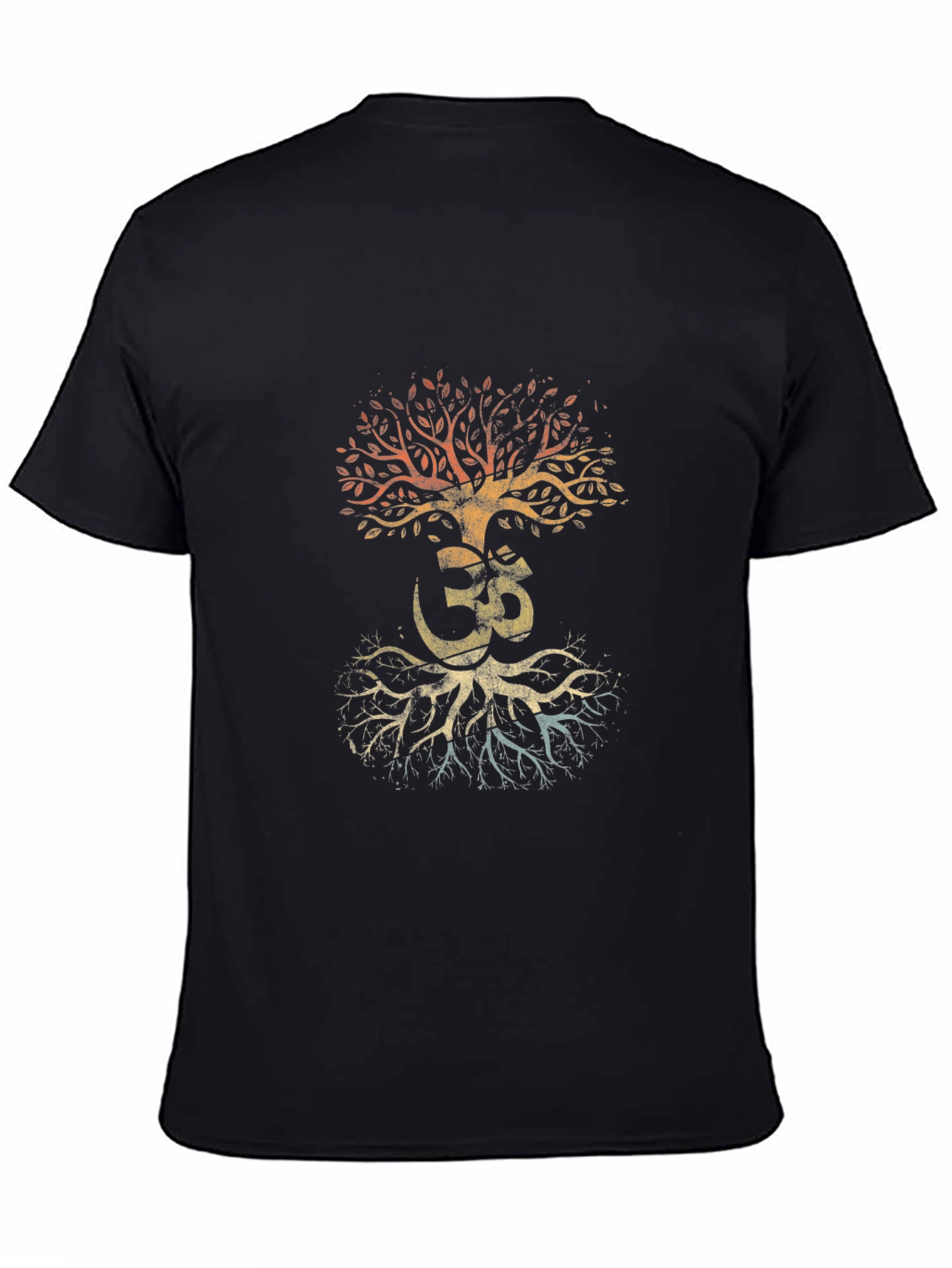 Tree of Life Om Symbol Graphic T-Shirt