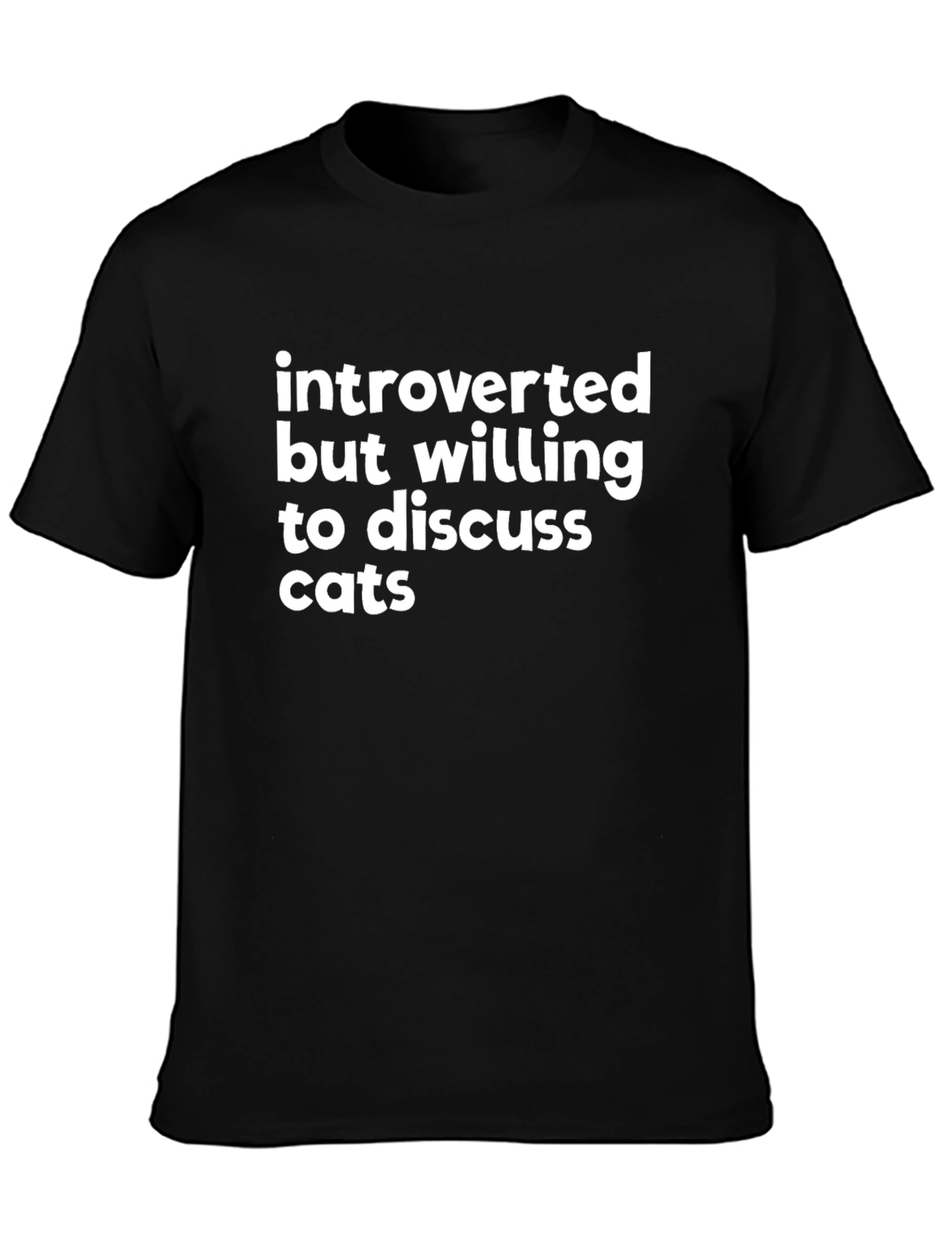 Introverted Cat Lover T-Shirt