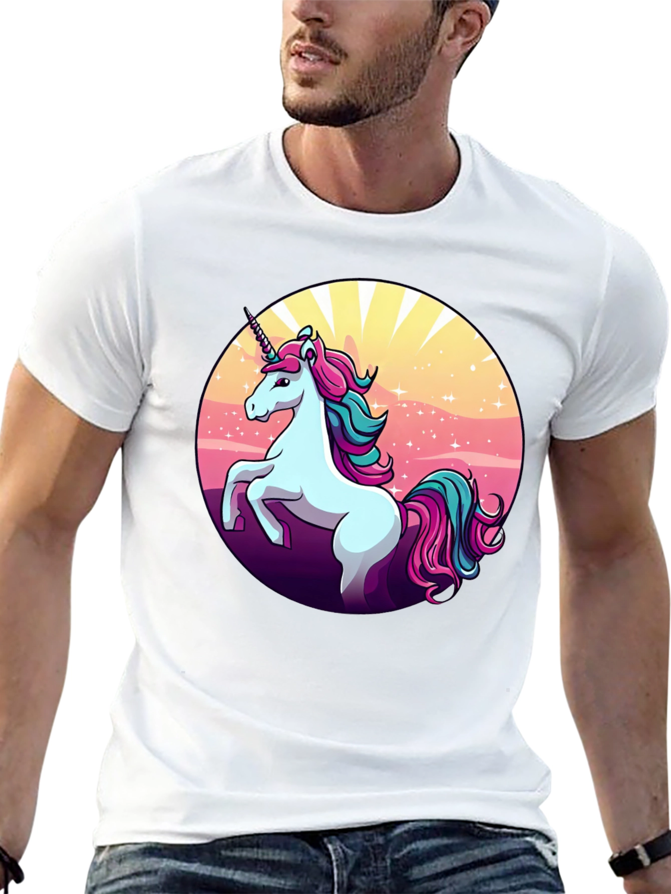 Unicorn Graphic Tee - Magical Style!