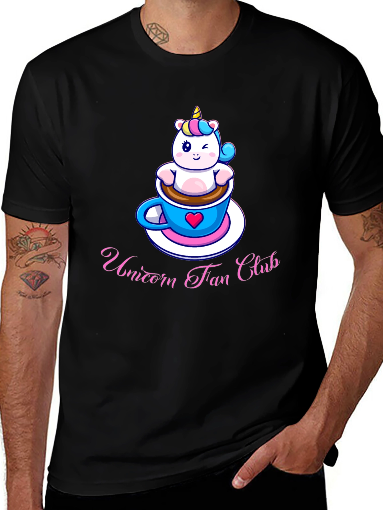 Unicorn Fan Club Novelty T-Shirt