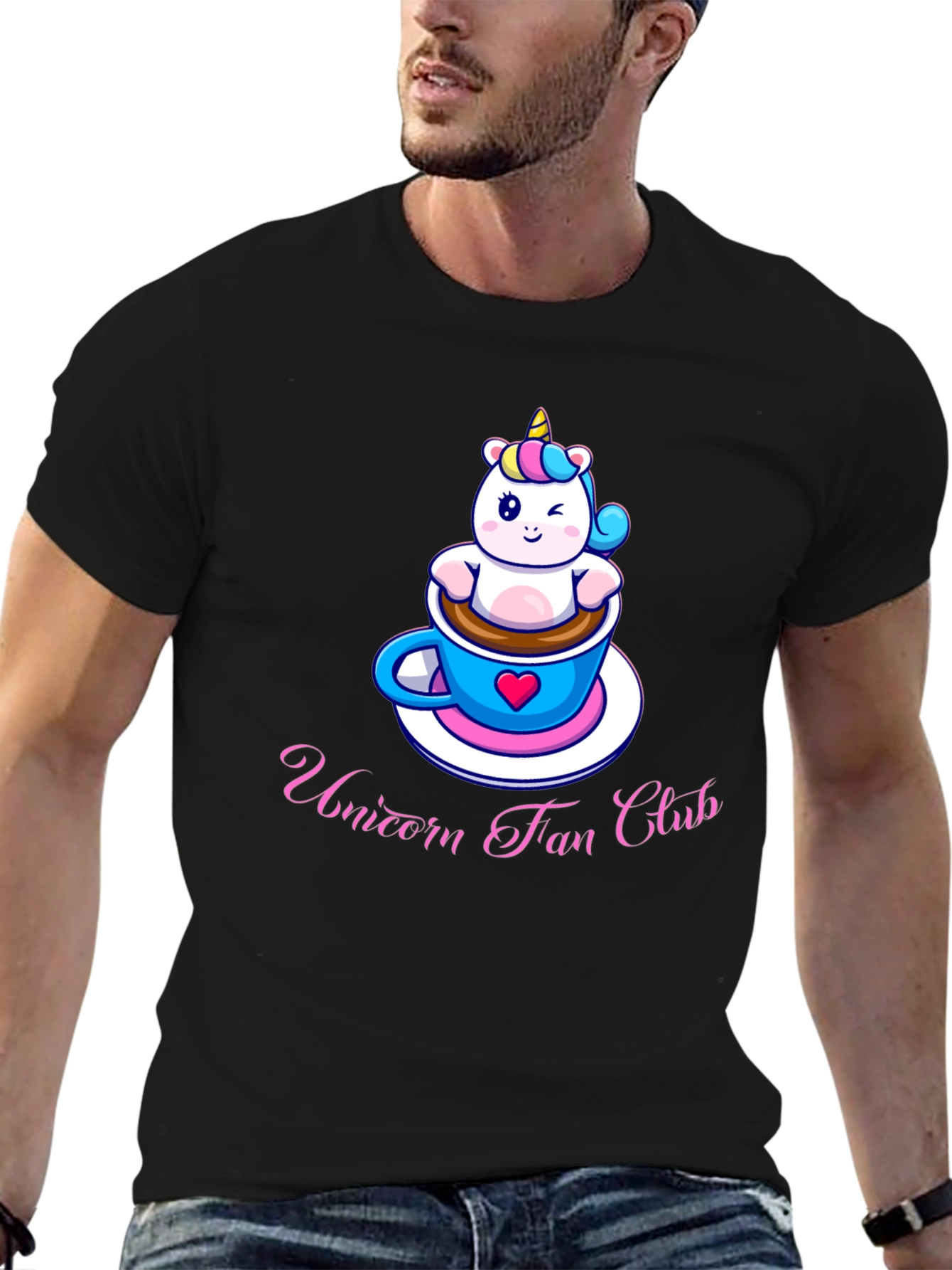 Unicorn Fan Club Novelty T-Shirt