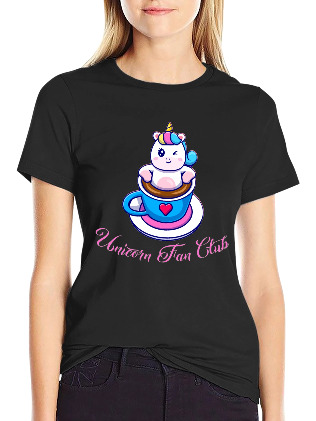 Unicorn Fan Club Novelty T-Shirt