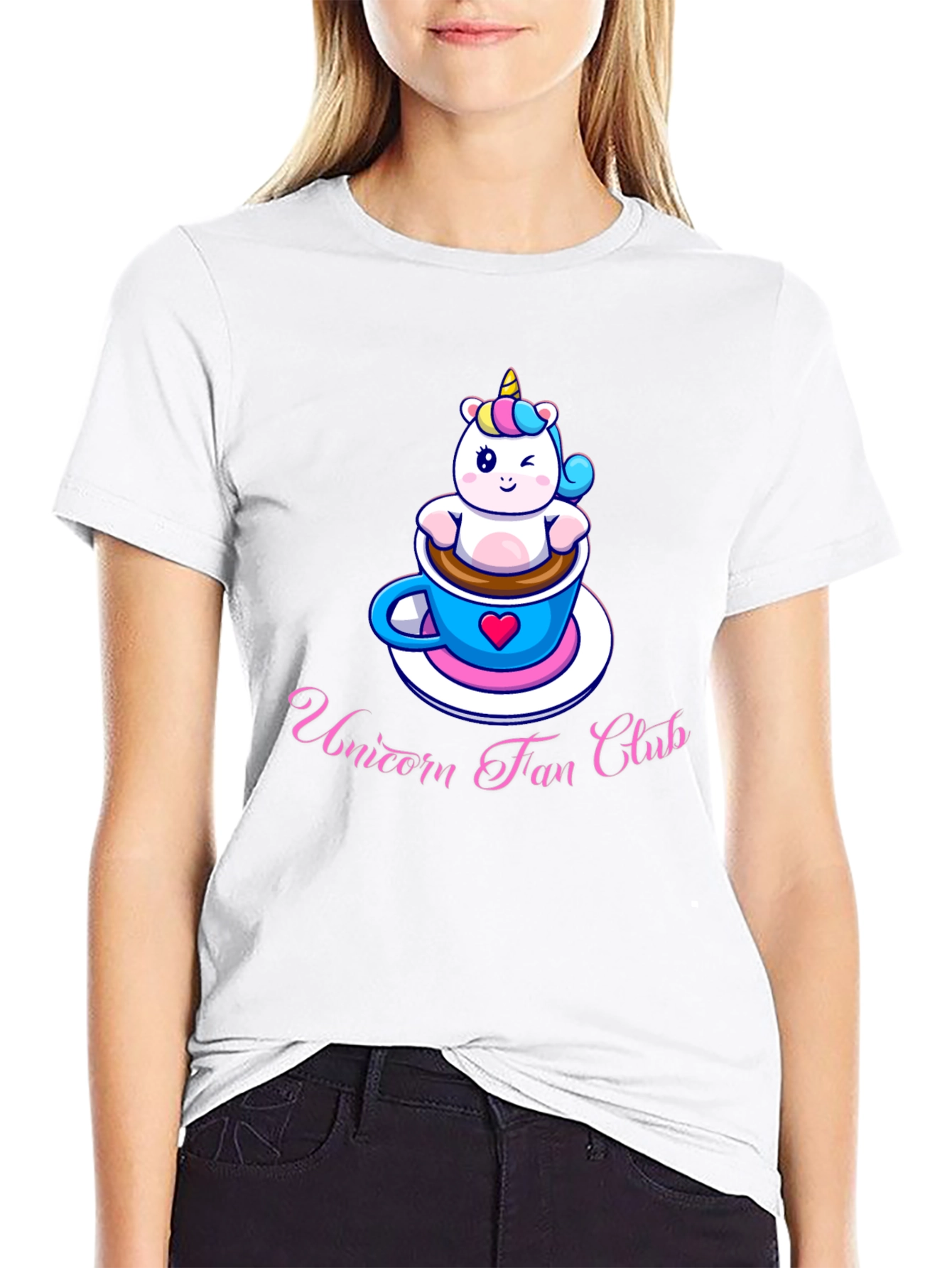 Unicorn Fan Club Novelty T-Shirt