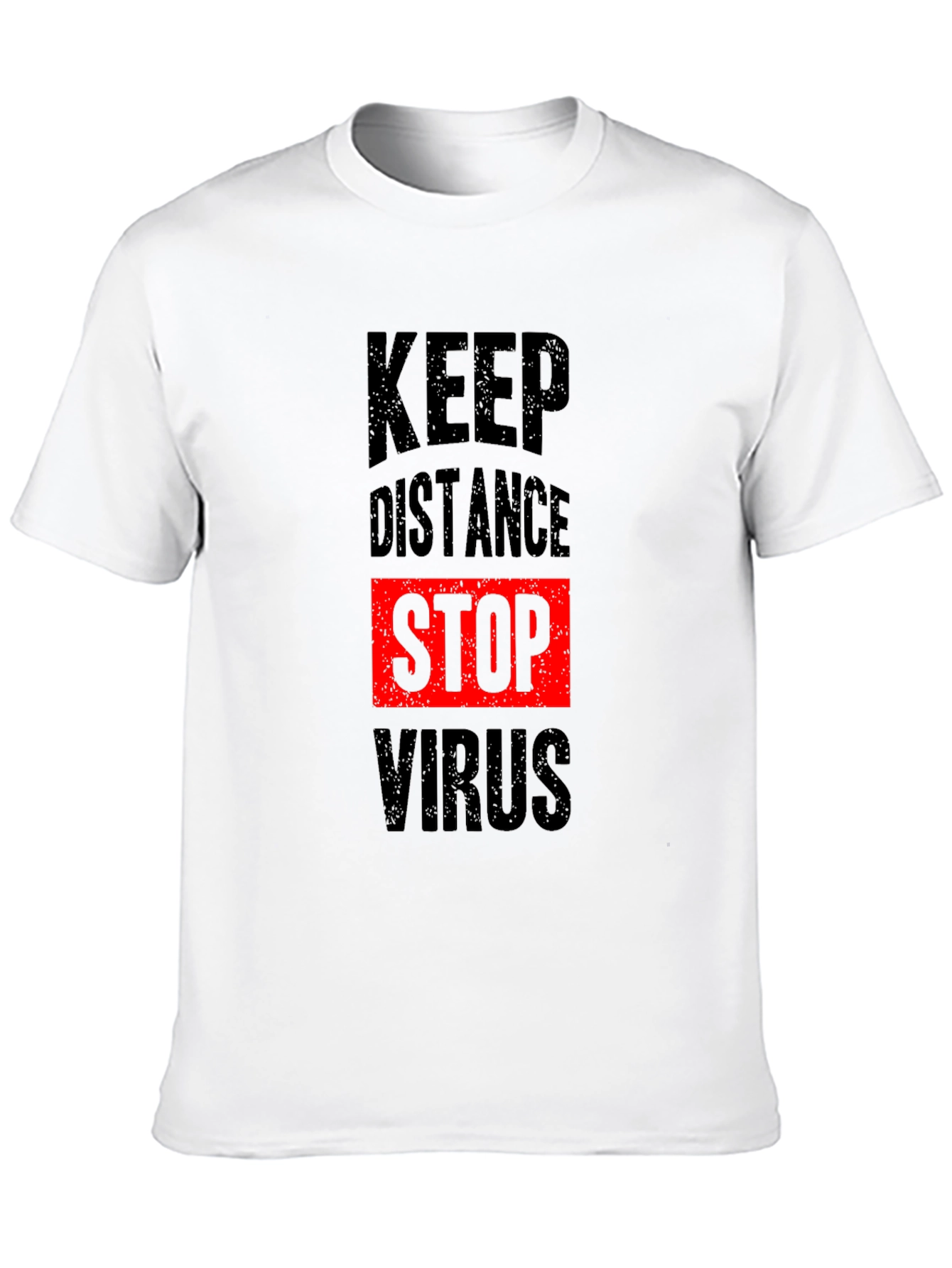 Keep Distance Stop Virus T-Shirt