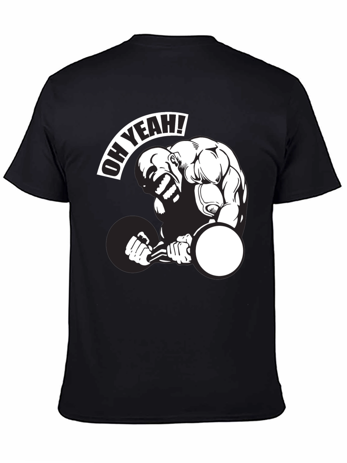 Oh Yeah Weightlifting Graphic T-Shirt