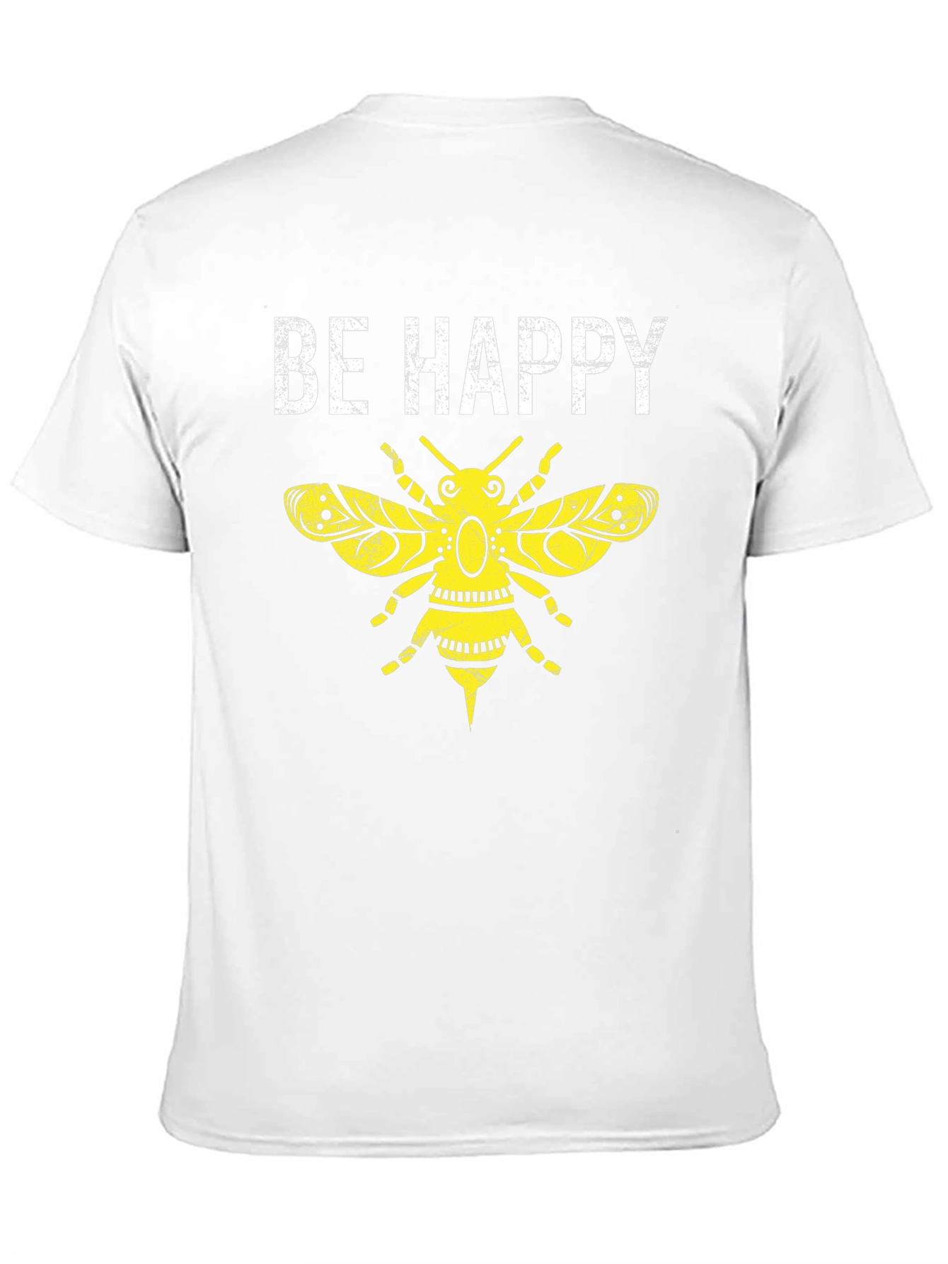 Be Happy Bee Graphic T-Shirt