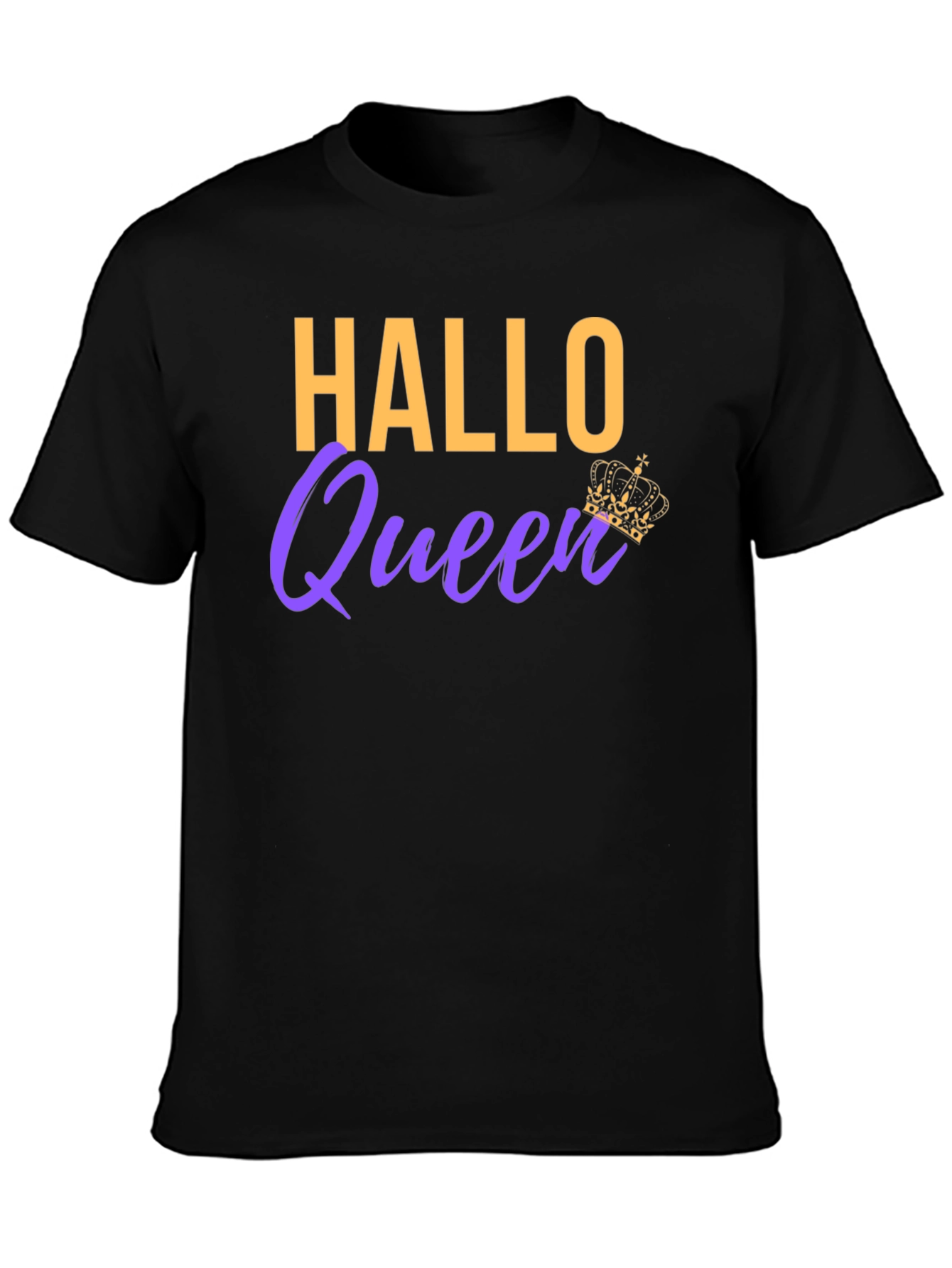 Hallo Queen T-Shirt - Halloween Party Tee
