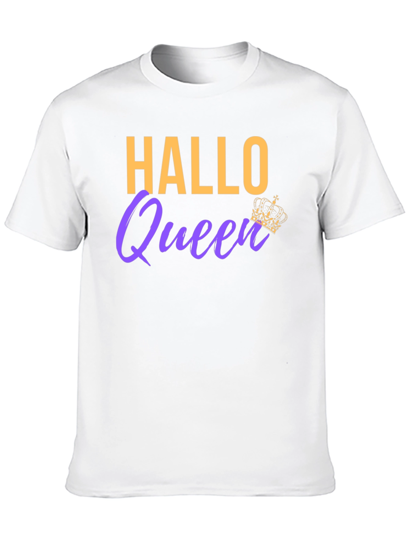 Hallo Queen T-Shirt - Halloween Party Tee