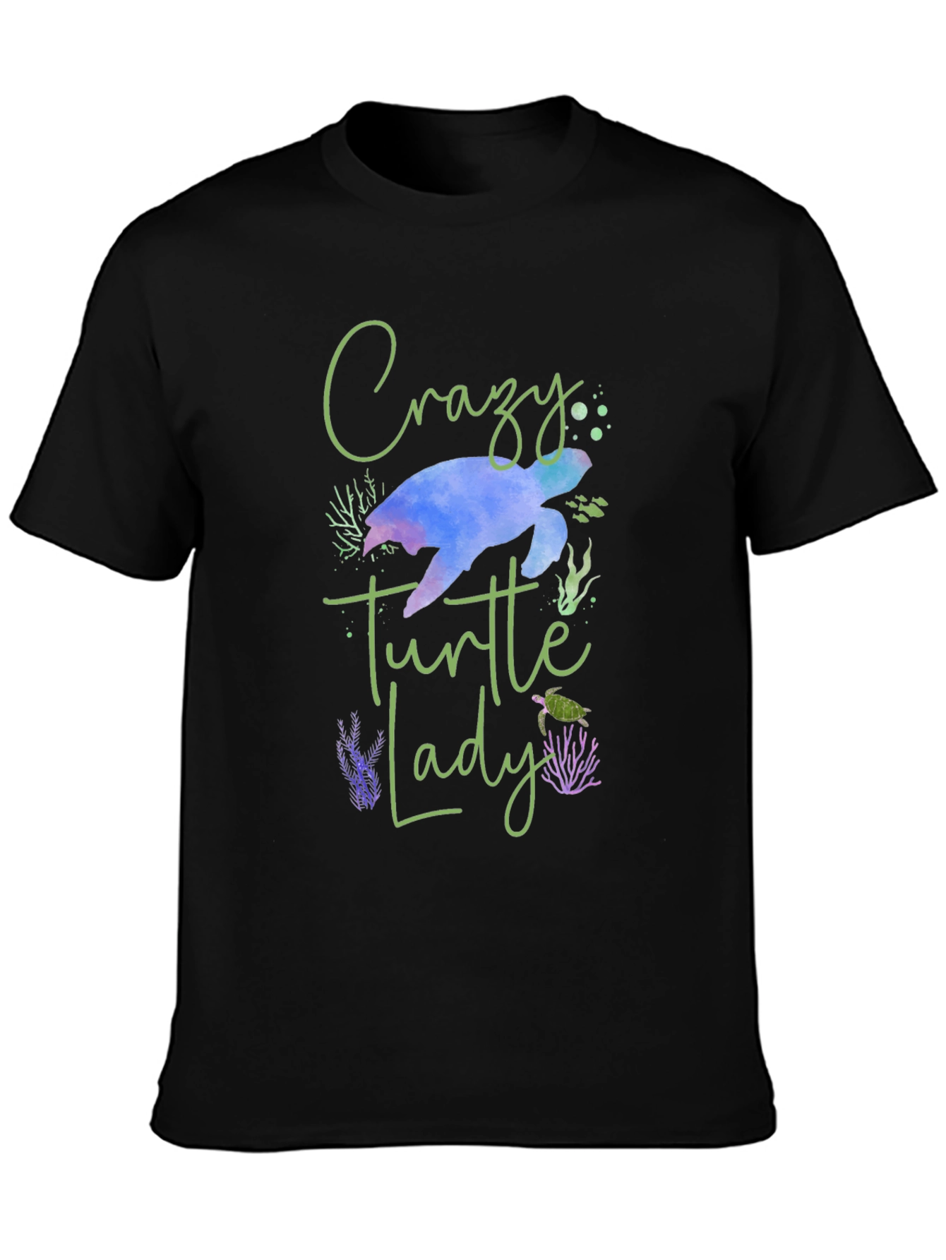 Crazy Turtle Lady Graphic Tee