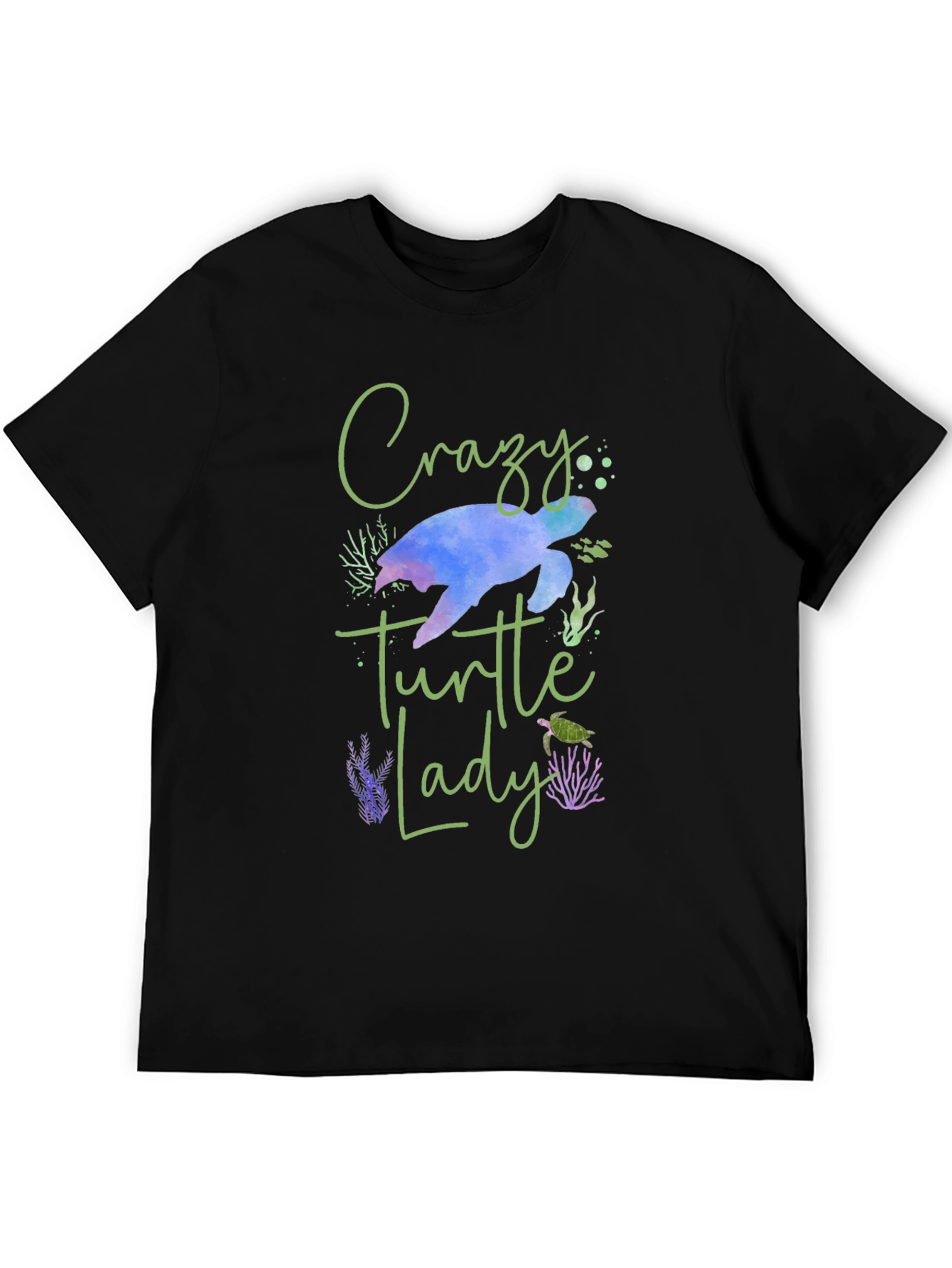 Crazy Turtle Lady Graphic Tee