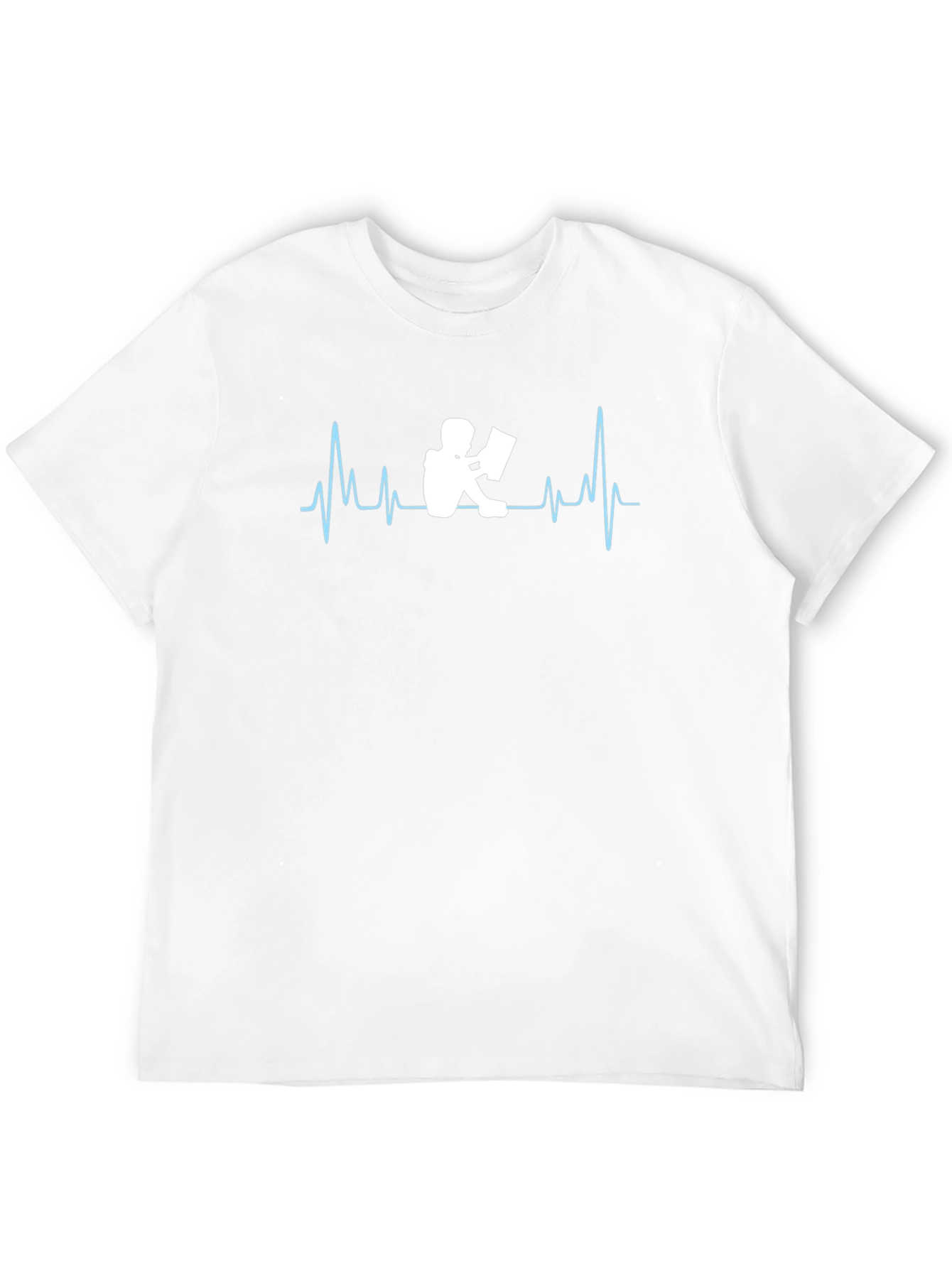 Heartbeat Reader T-Shirt - Book Lovers Tee