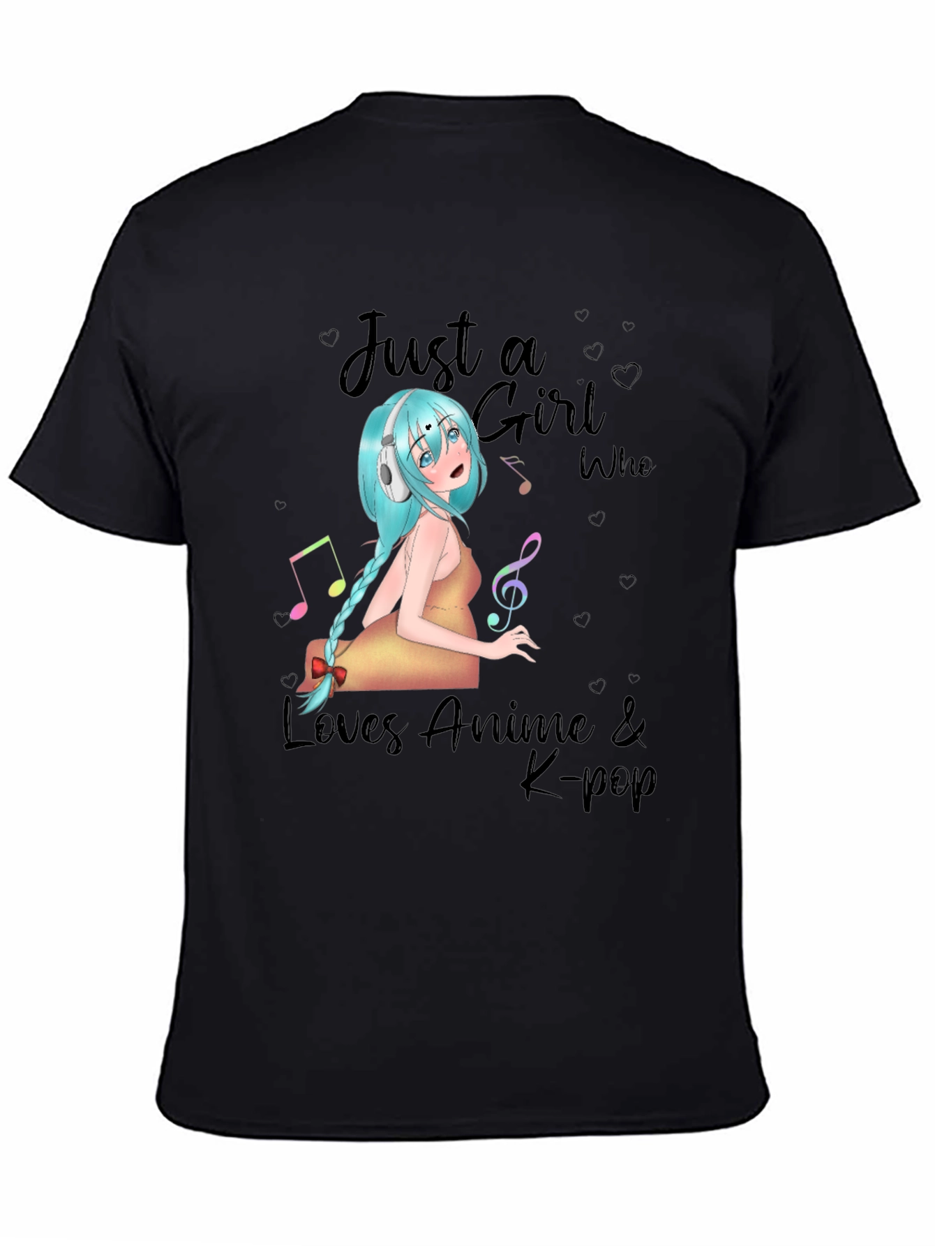 Anime & K-pop Girl Tee