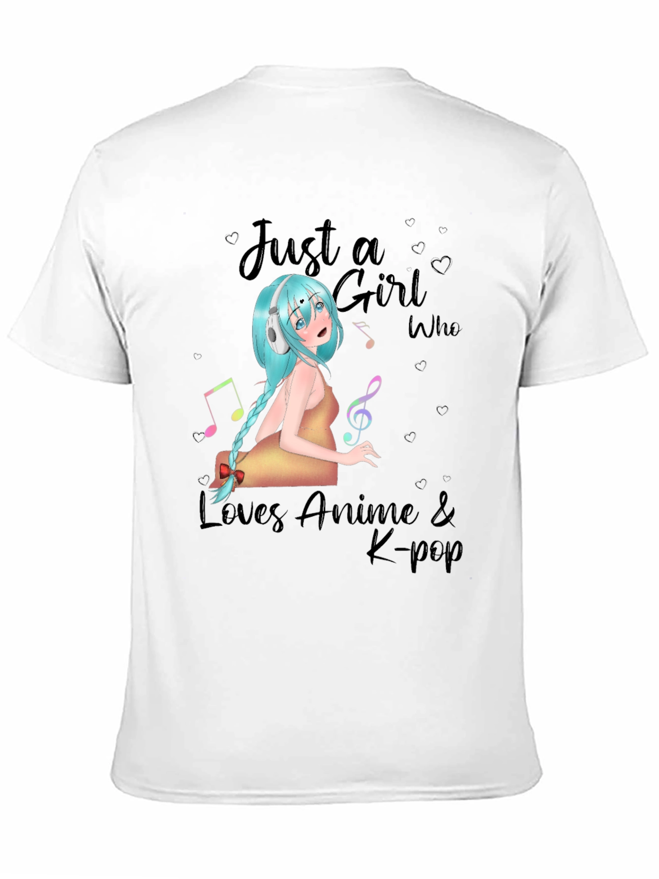 Anime & K-pop Girl Tee
