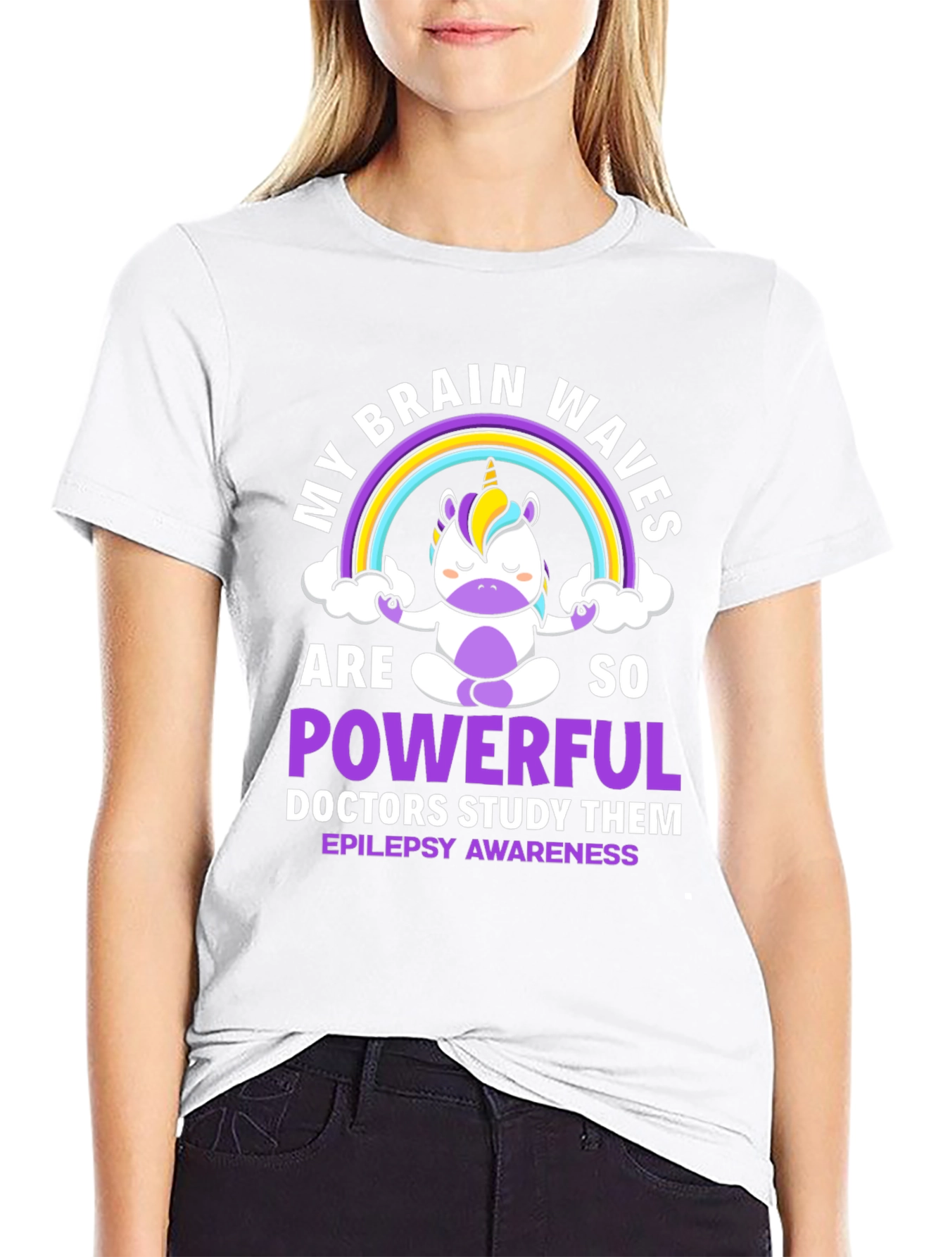 Epilepsy Awareness Unicorn T-Shirt