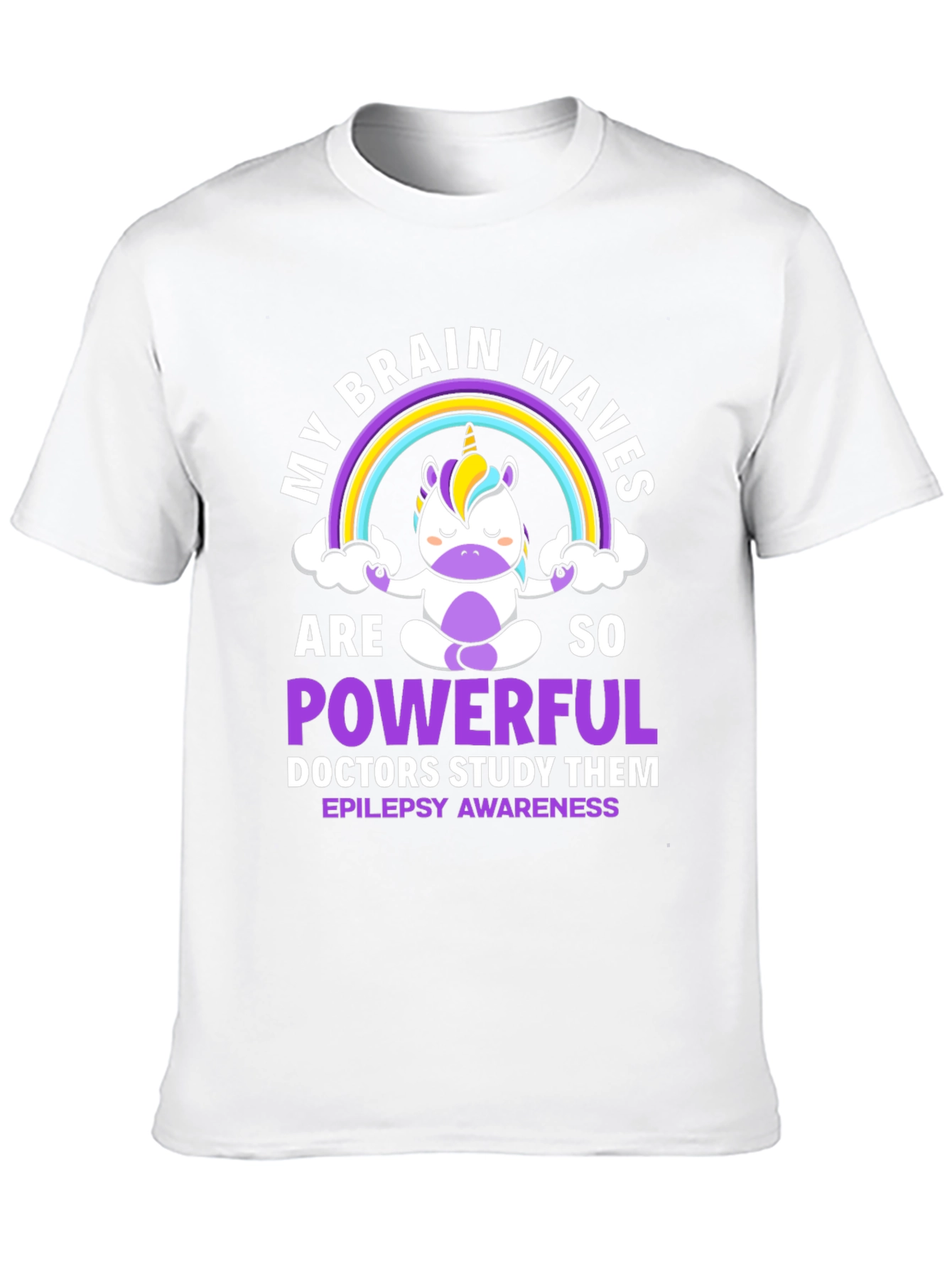Epilepsy Awareness Unicorn T-Shirt
