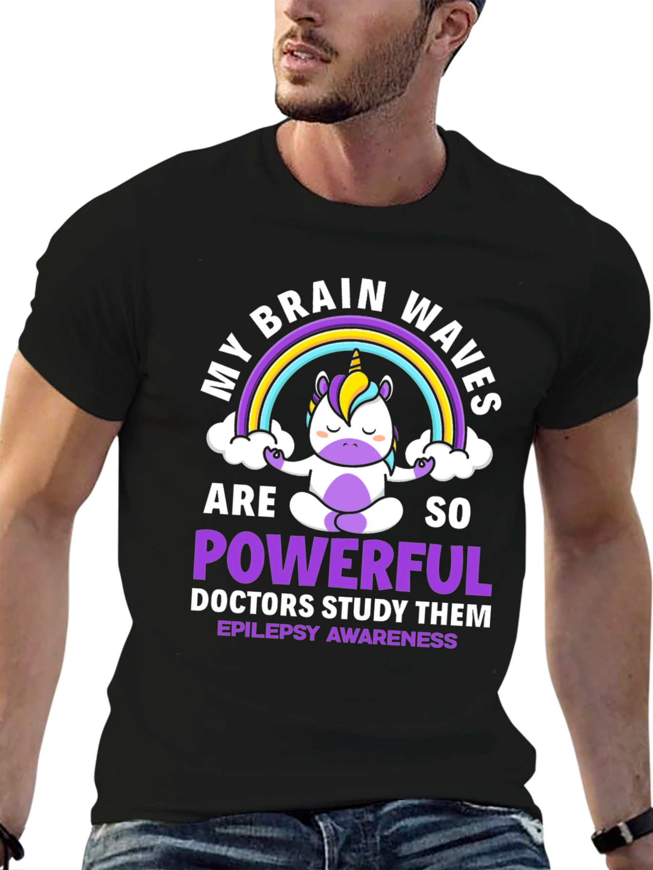 Epilepsy Awareness Unicorn T-Shirt