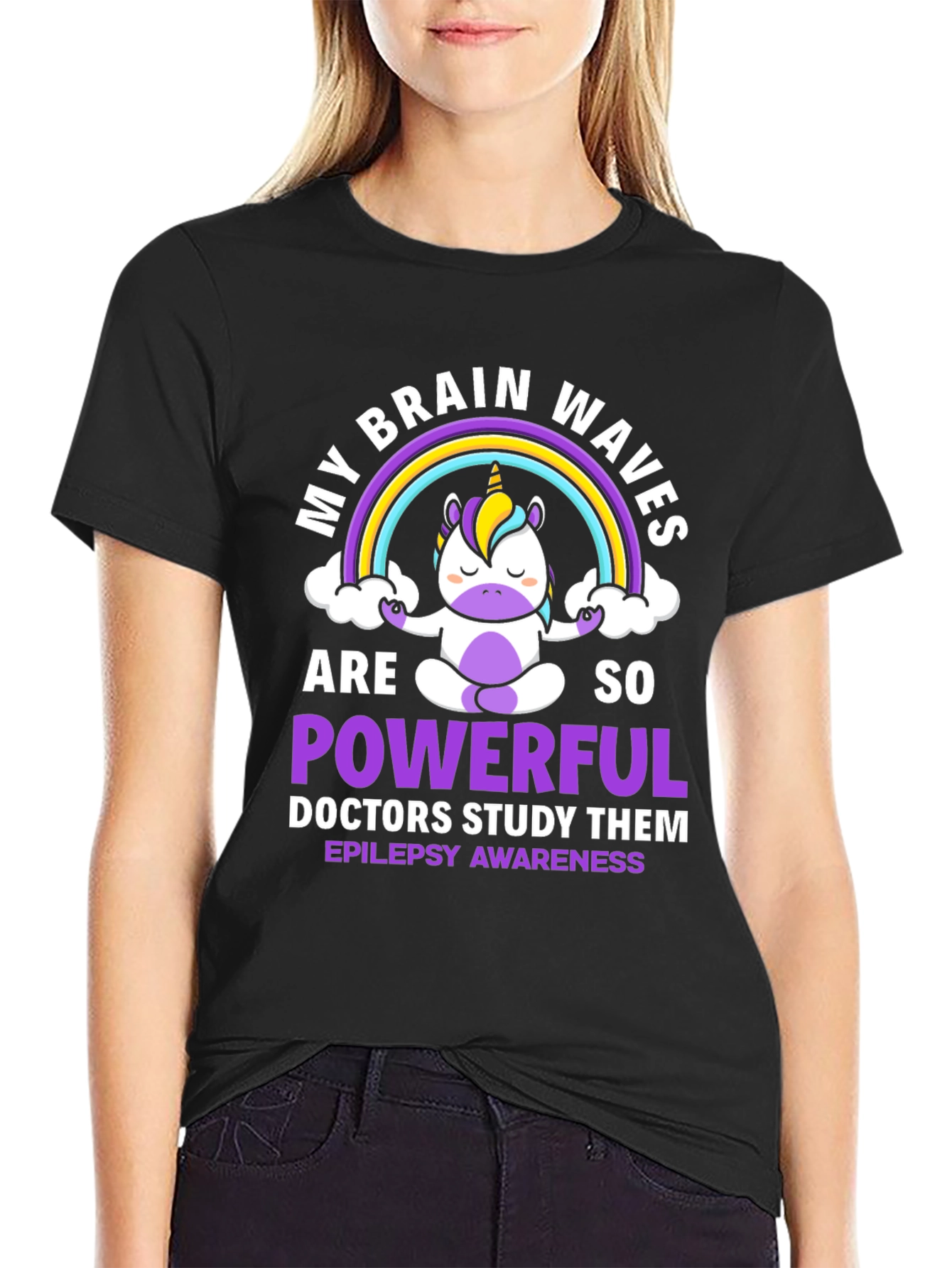 Epilepsy Awareness Unicorn T-Shirt