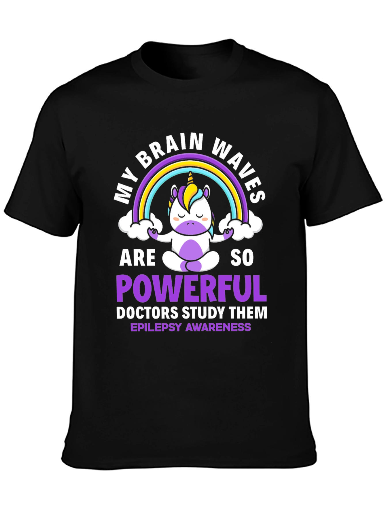 Epilepsy Awareness Unicorn T-Shirt