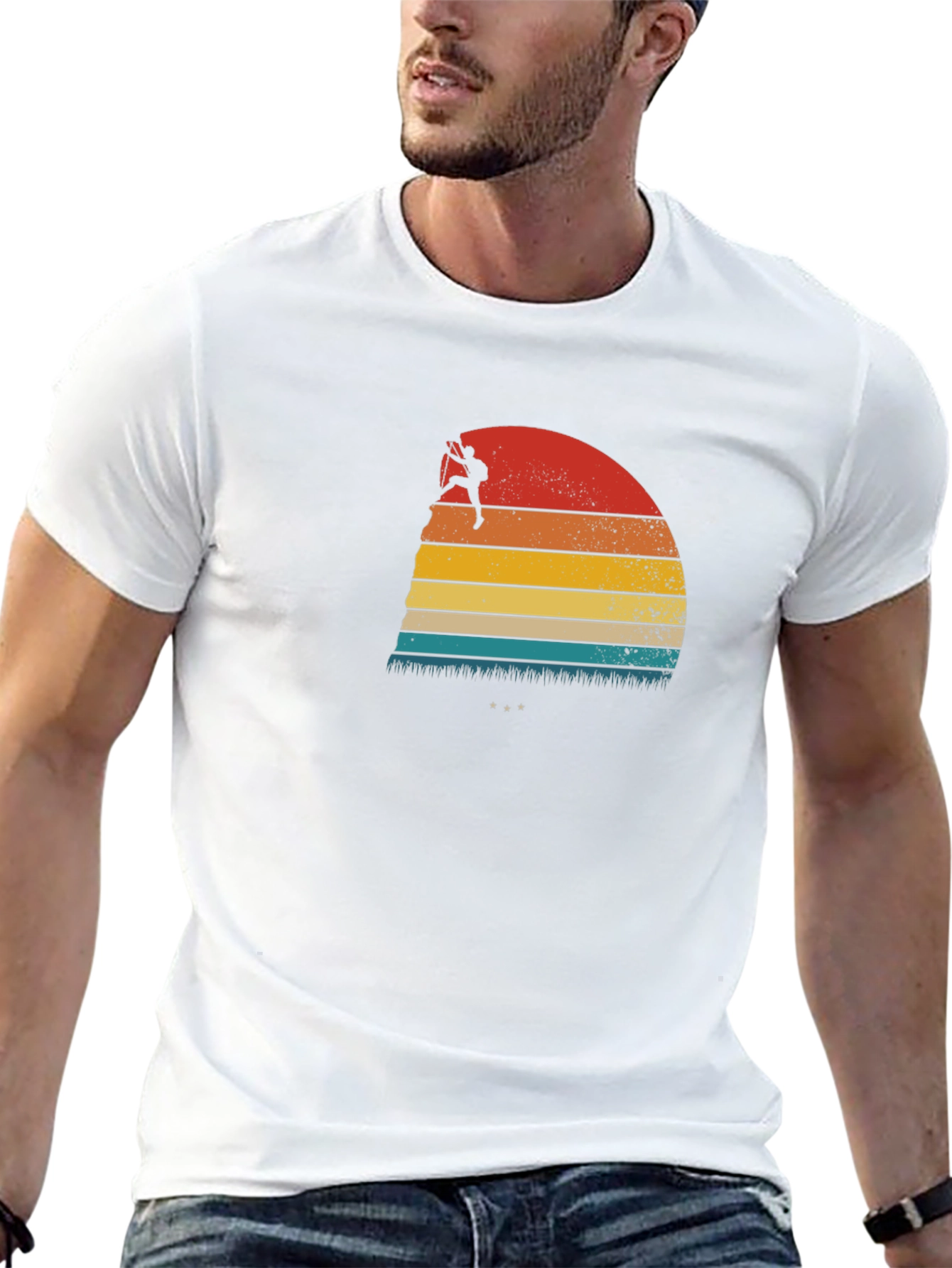 Retro Climber Graphic T-Shirt