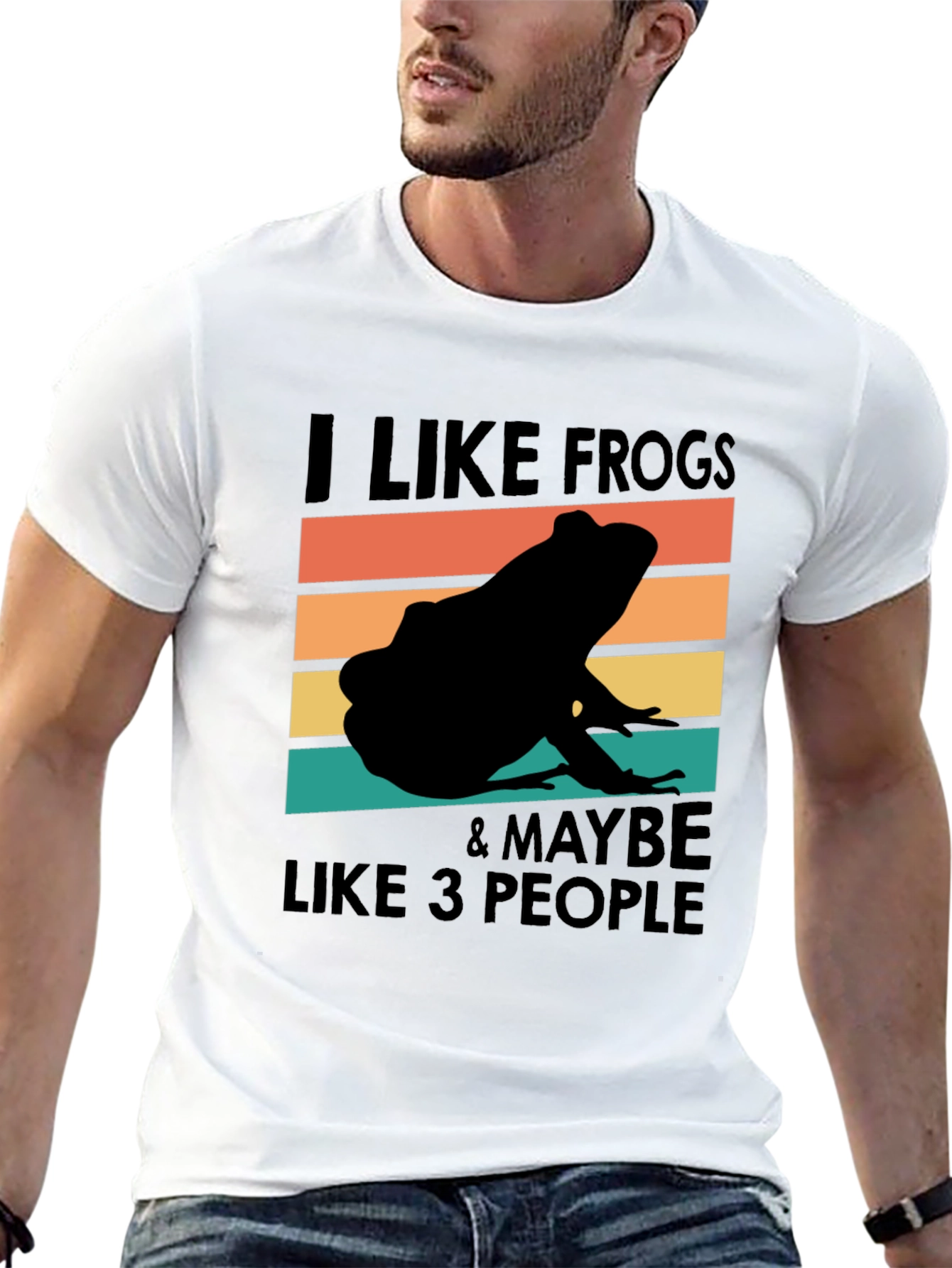I Like Frogs & Maybe Like 3 People T-Shirt
