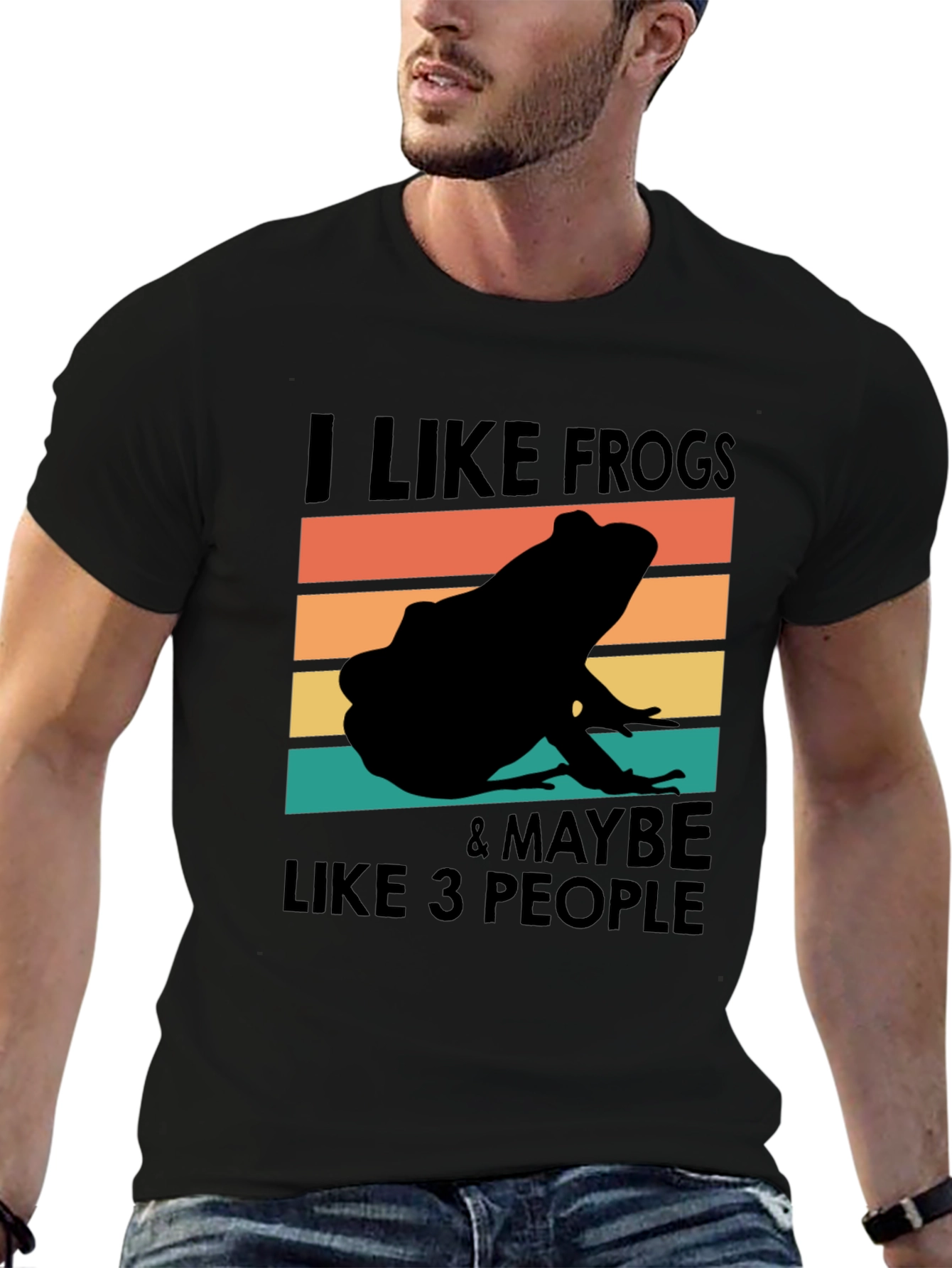 I Like Frogs & Maybe Like 3 People T-Shirt