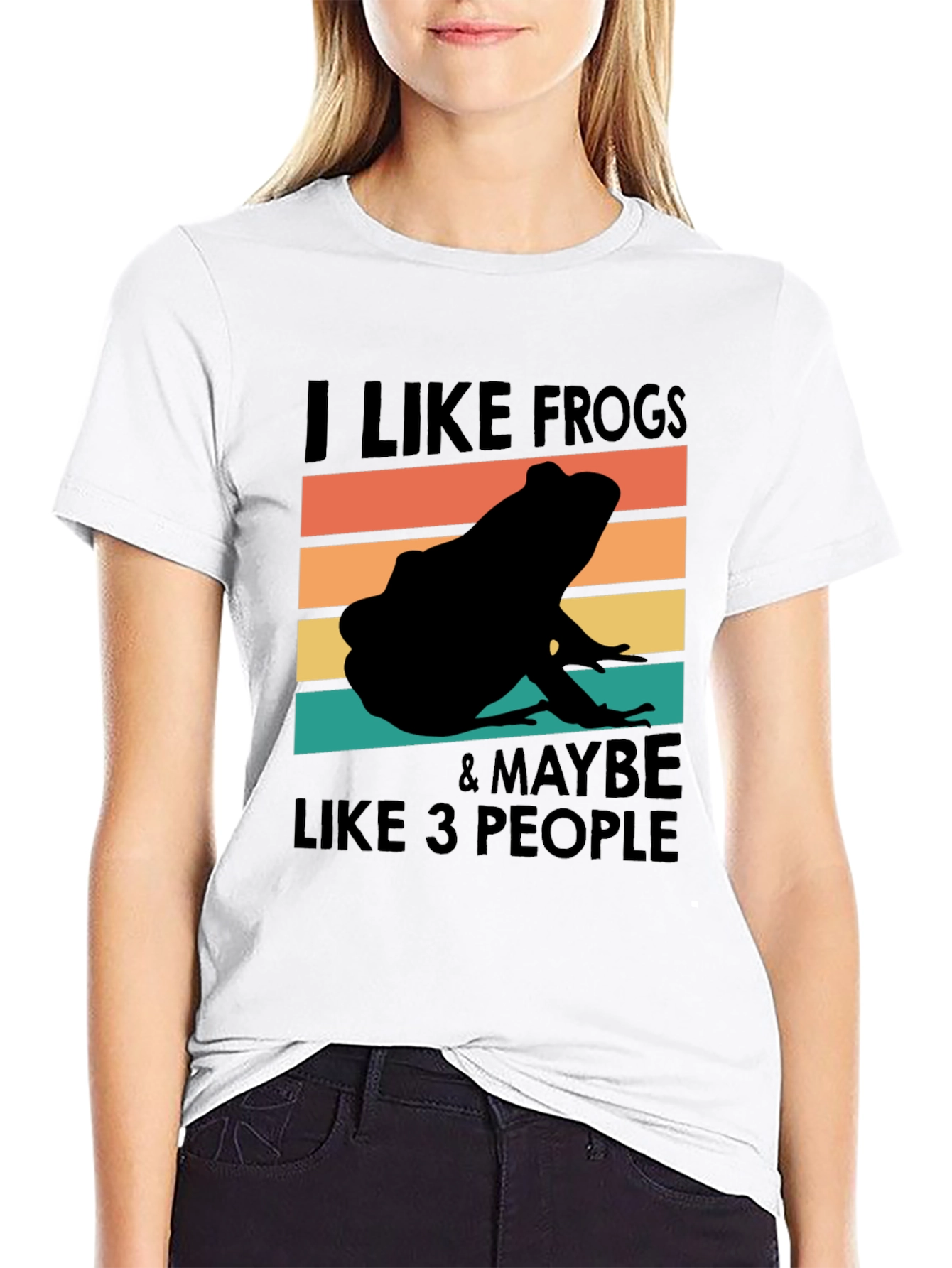 I Like Frogs & Maybe Like 3 People T-Shirt