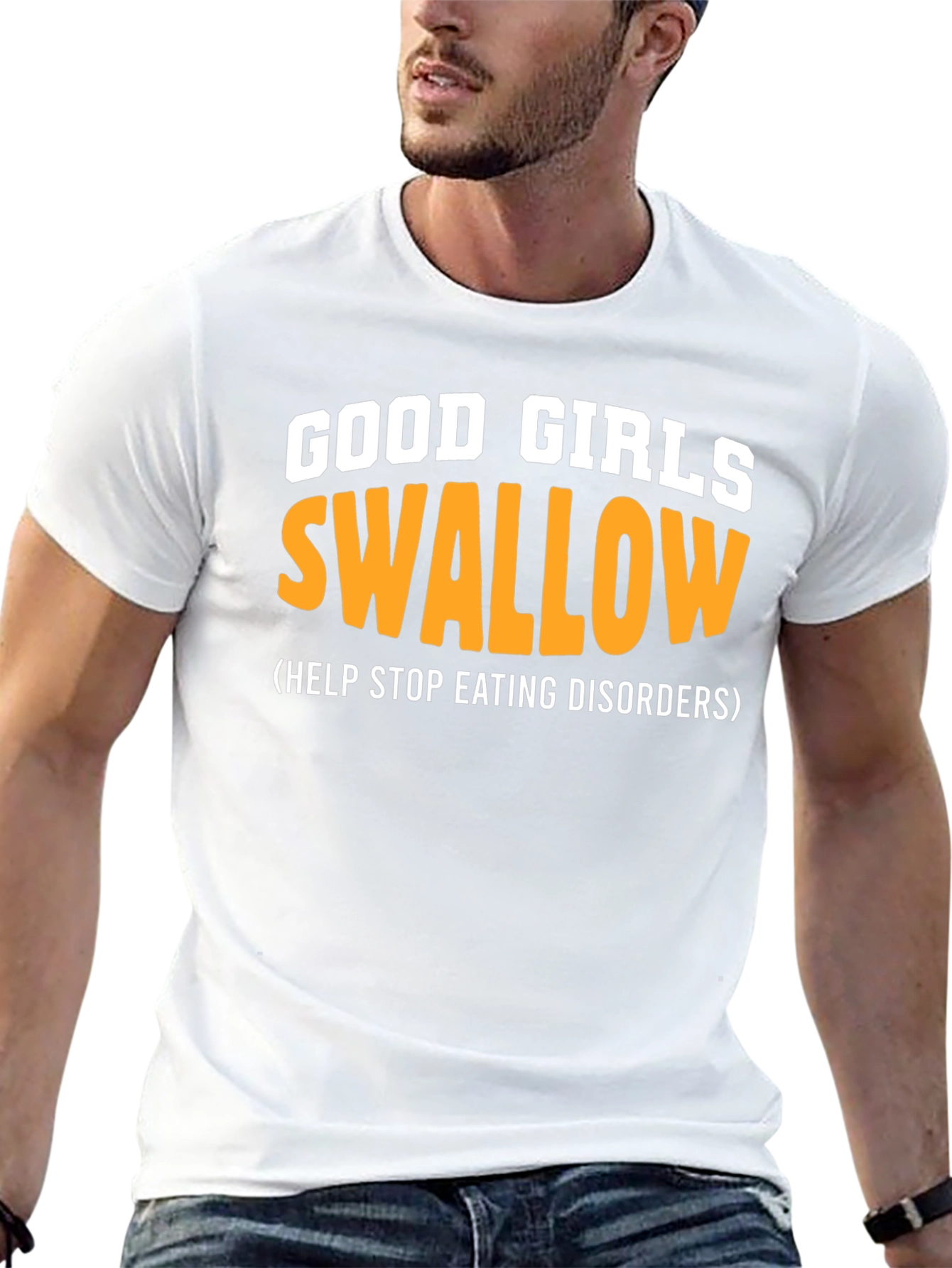 Funny Good Girls Swallow T-Shirt