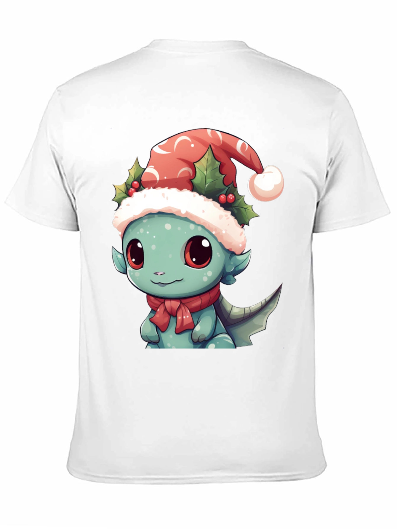 Christmas Dragon T-Shirt - Festive Holiday Apparel