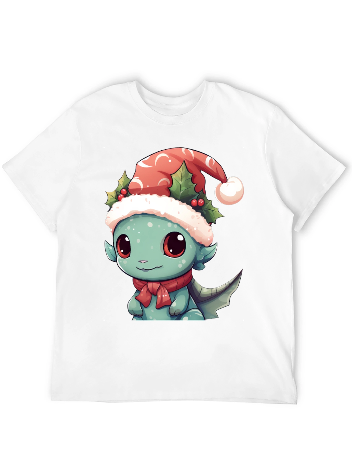 Christmas Dragon T-Shirt - Festive Holiday Apparel