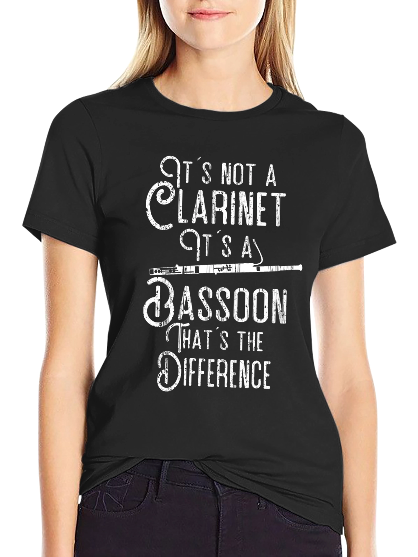 Bassoon T-Shirt - Its Not a Clarinet