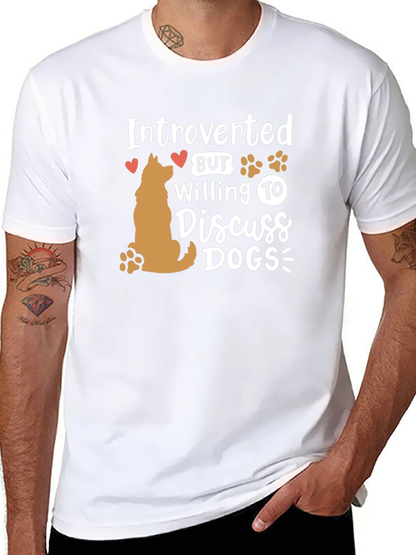 Introverted Dog Lover T-Shirt