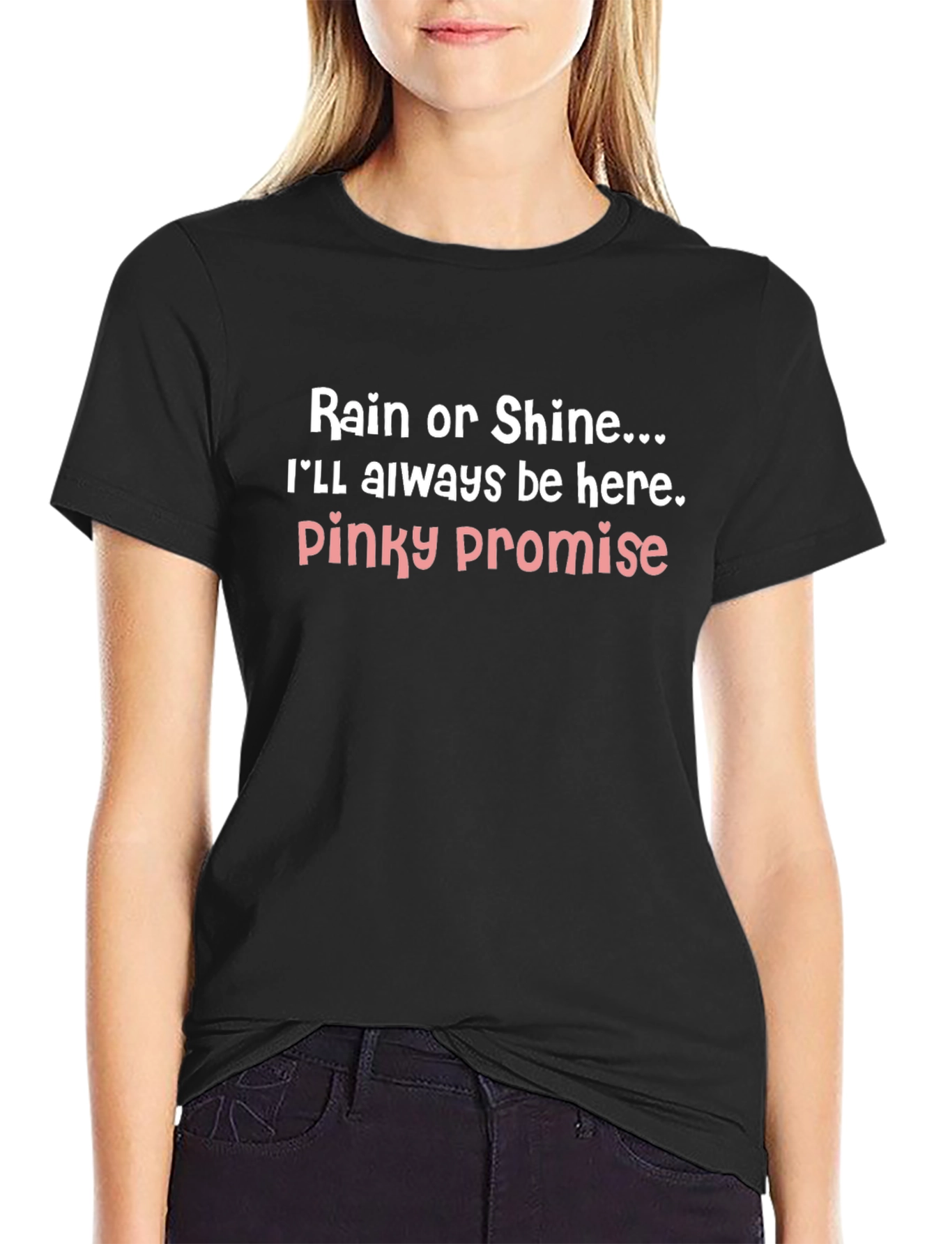 Rain or Shine Pinky Promise Graphic Tee