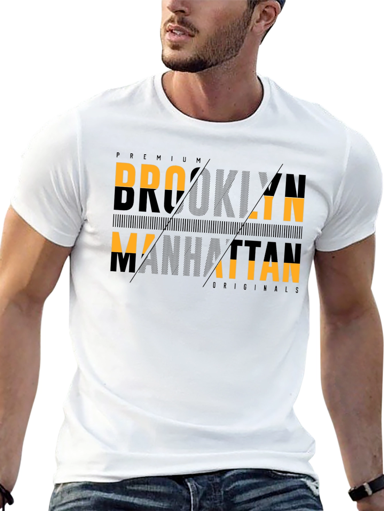 Brooklyn Manhattan Premium T-Shirt