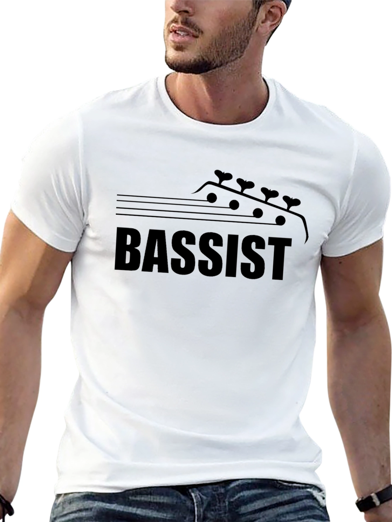 Bassist Graphic T-Shirt - Music Lover Tee