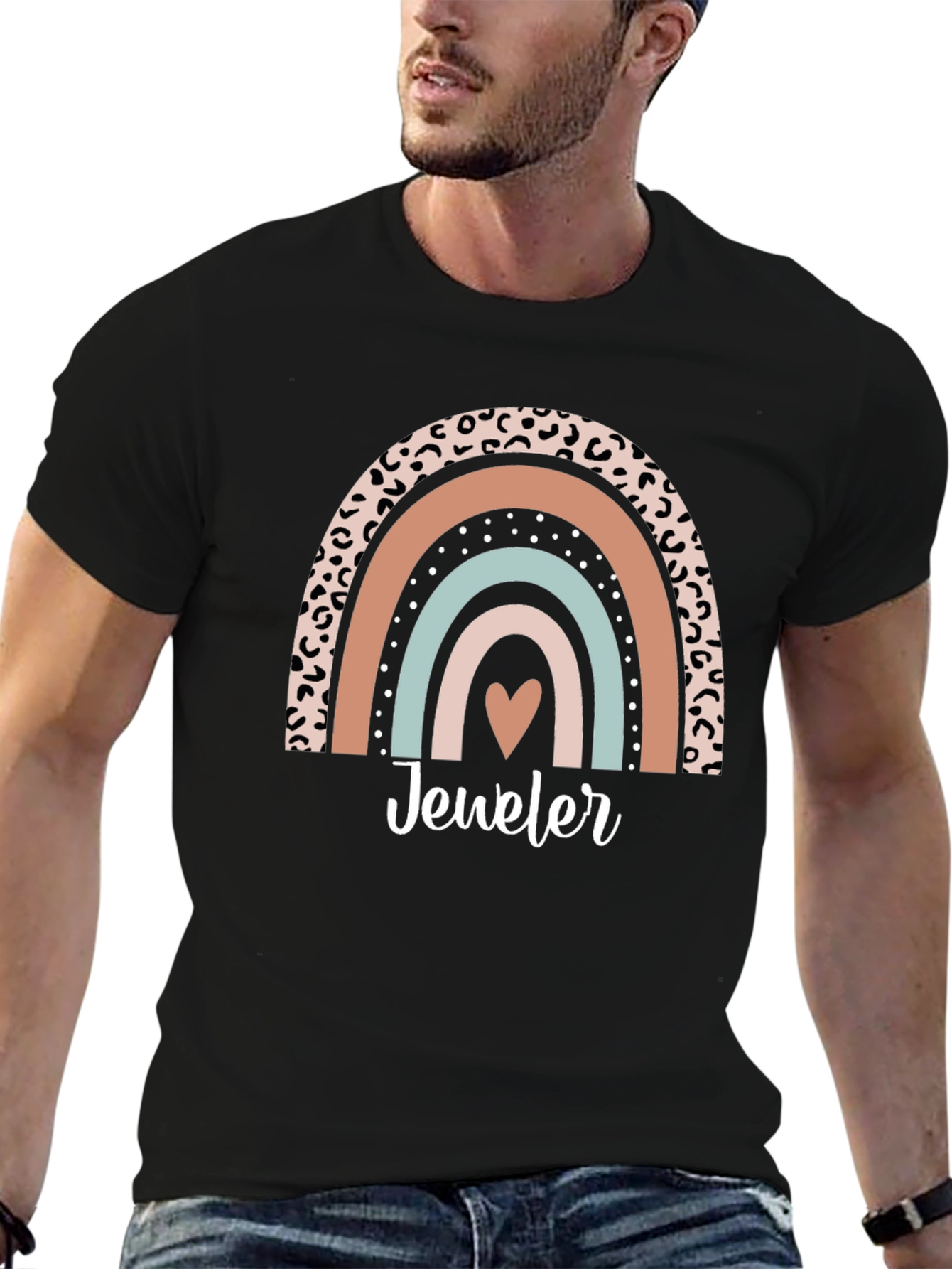 Jeweler Rainbow Graphic T-Shirt