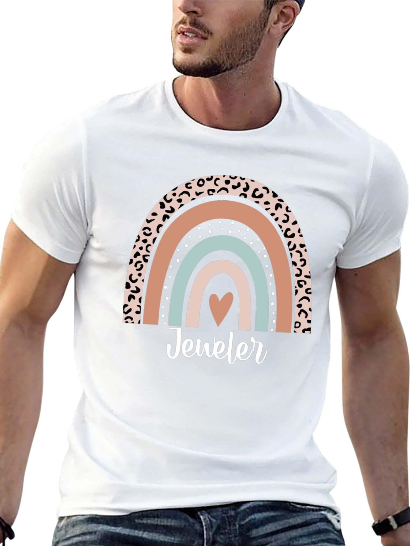 Jeweler Rainbow Graphic T-Shirt