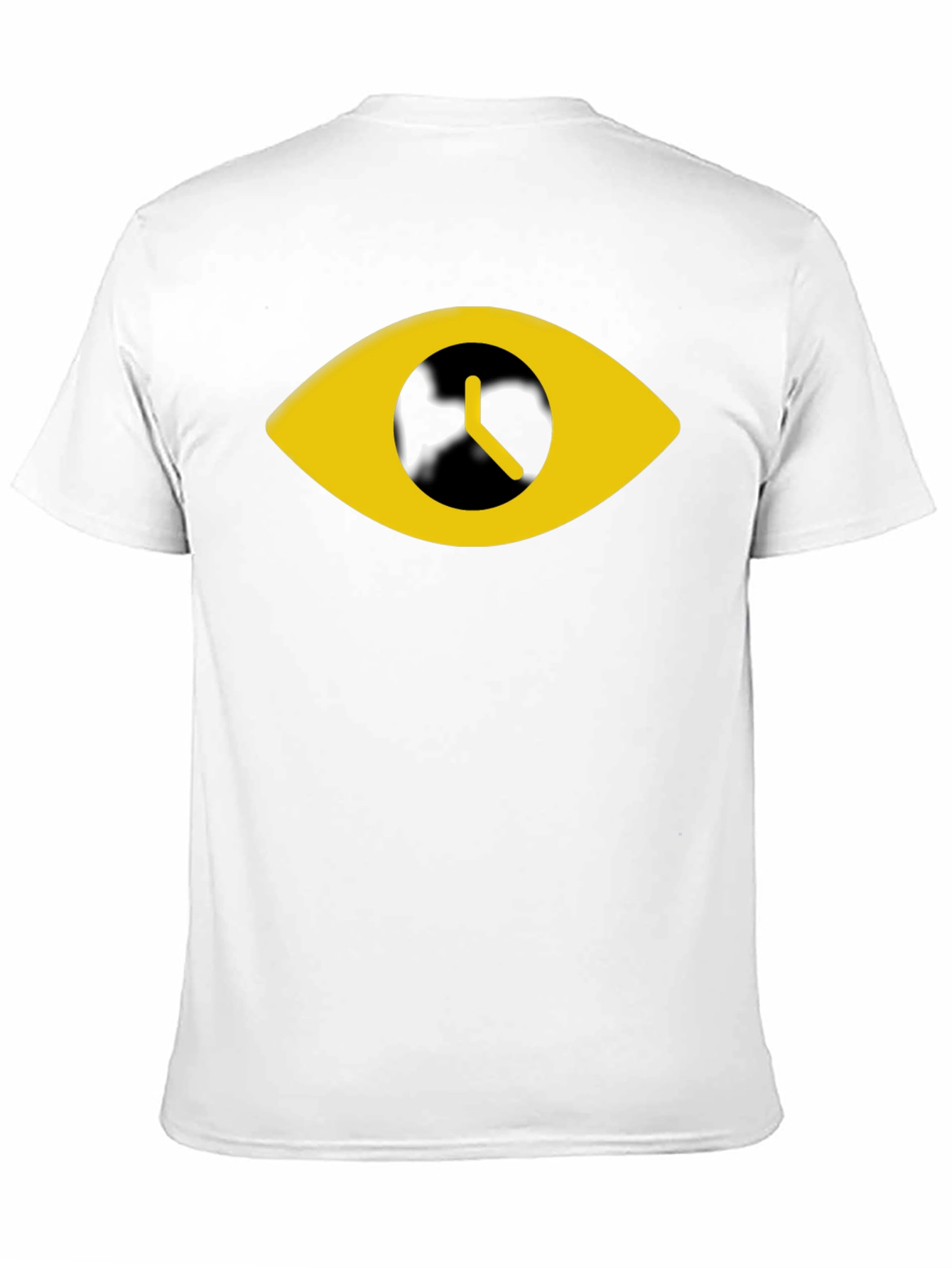 Eye Clock Graphic Black T-Shirt