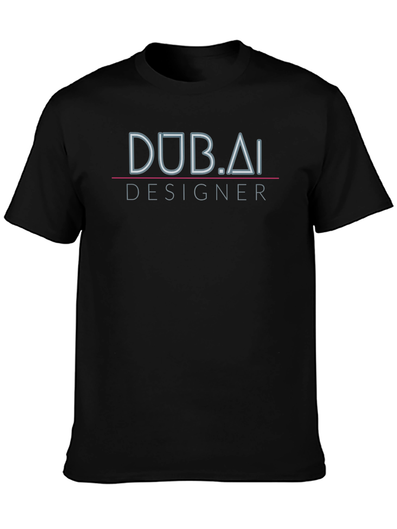 Dubai Designer Black T-Shirt