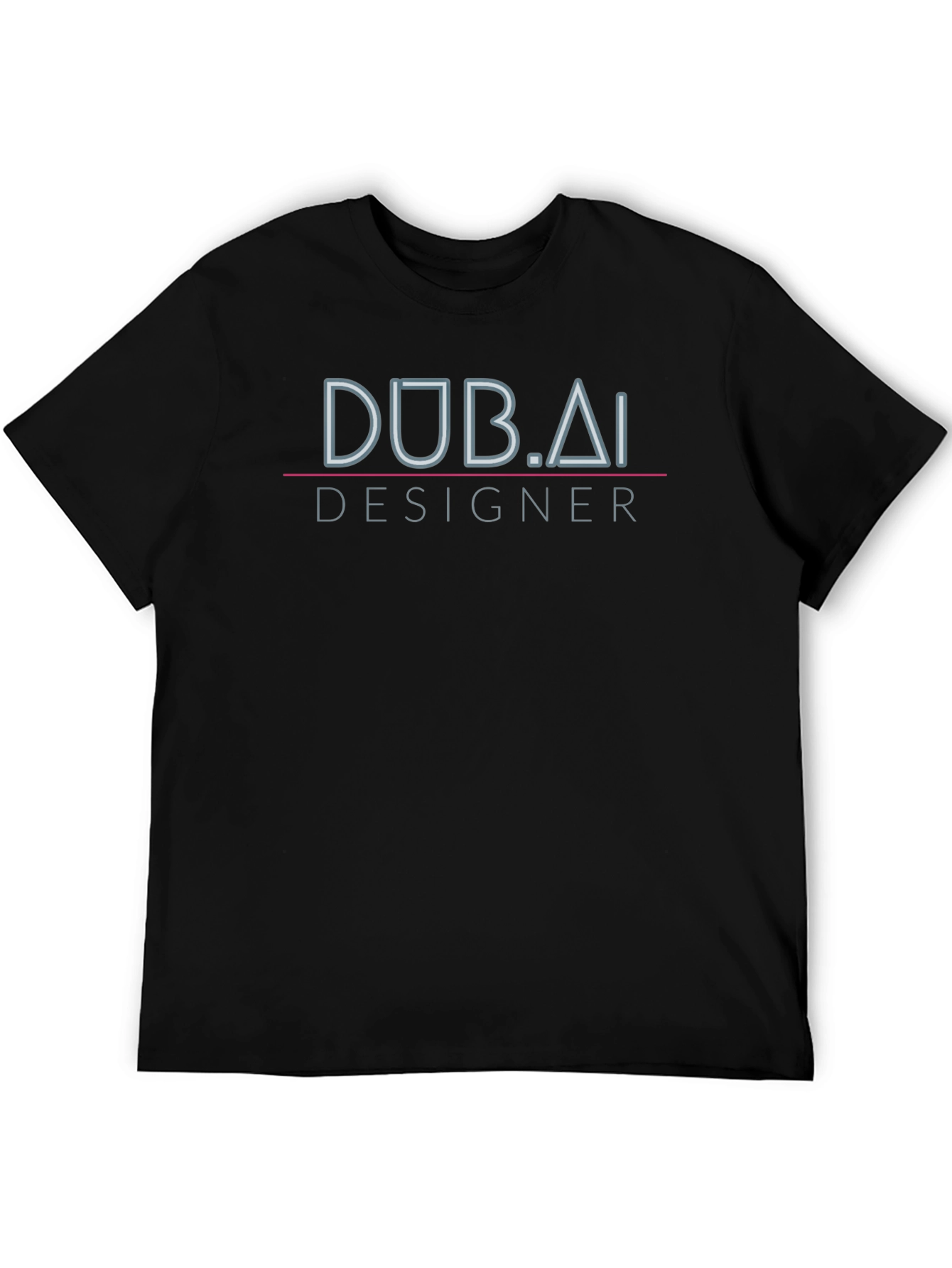 Dubai Designer Black T-Shirt